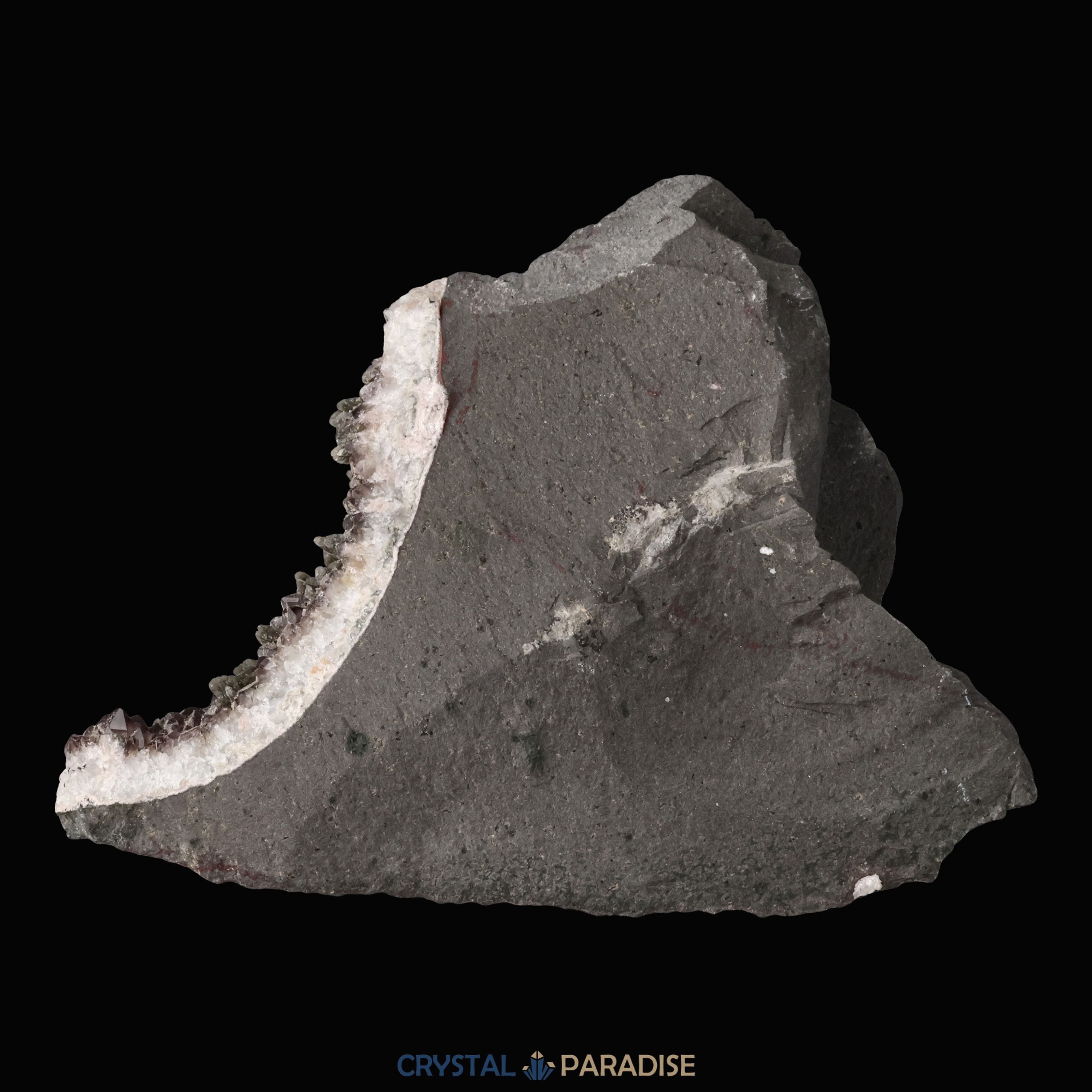 Amethyst und grüner Calcit aus Idar Oberstein (2202g) – Ansicht 6