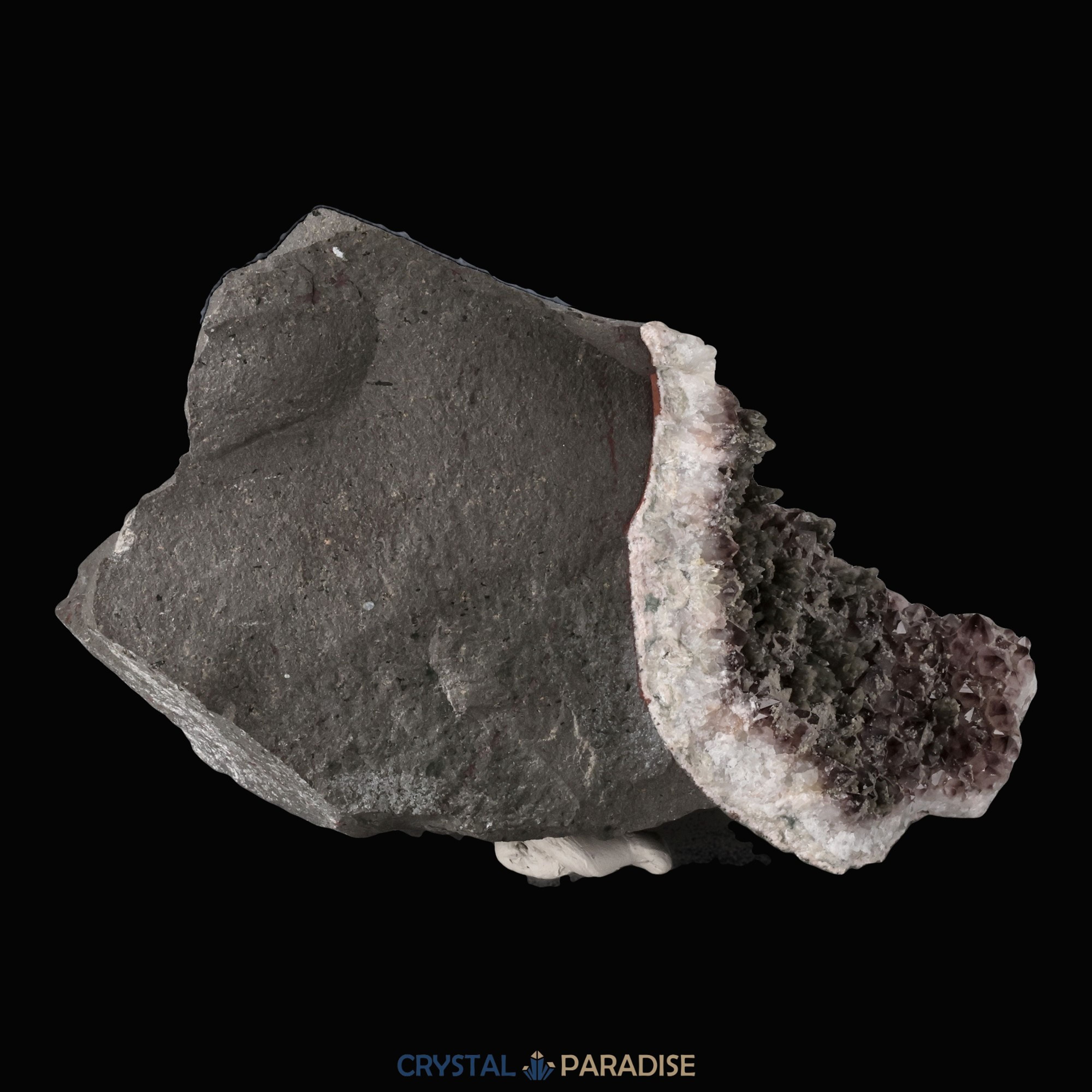 Amethyst und grüner Calcit aus Idar Oberstein (2202g) – Ansicht 9