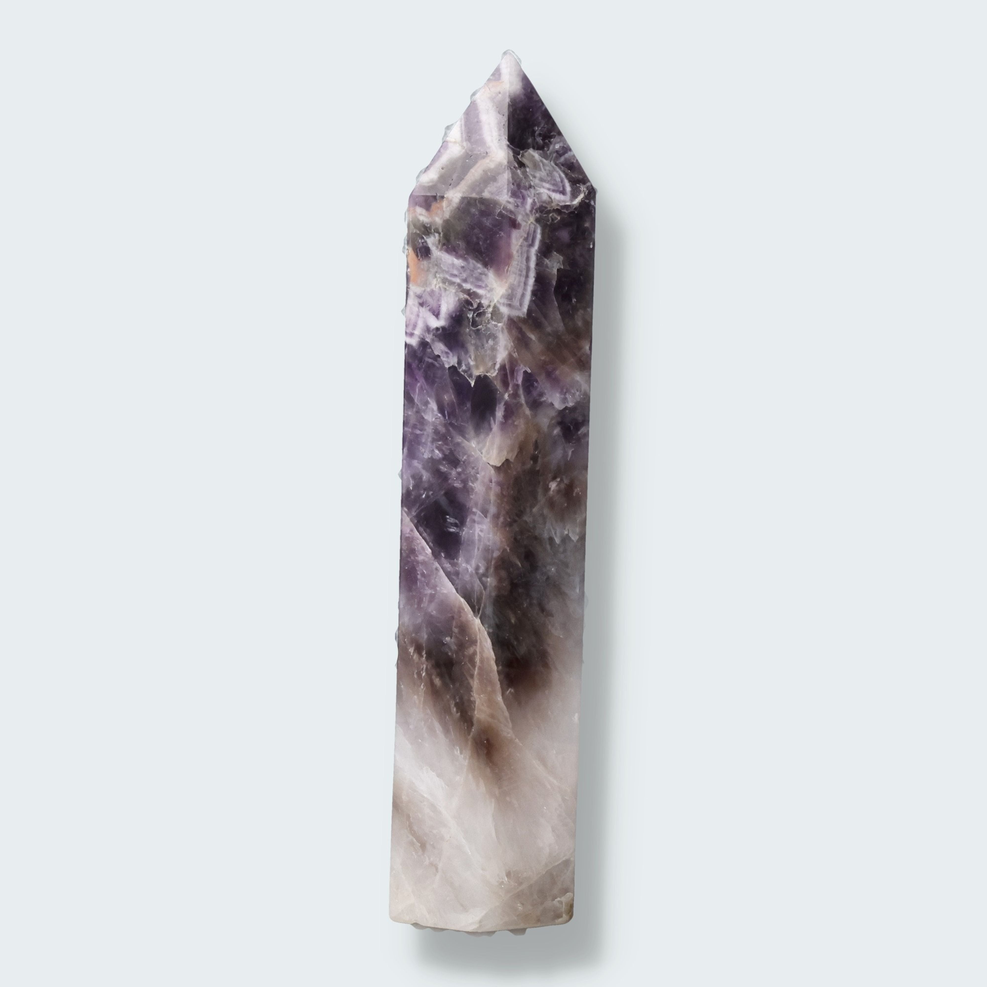 Amethystquarz Obelisk – Ansicht 3