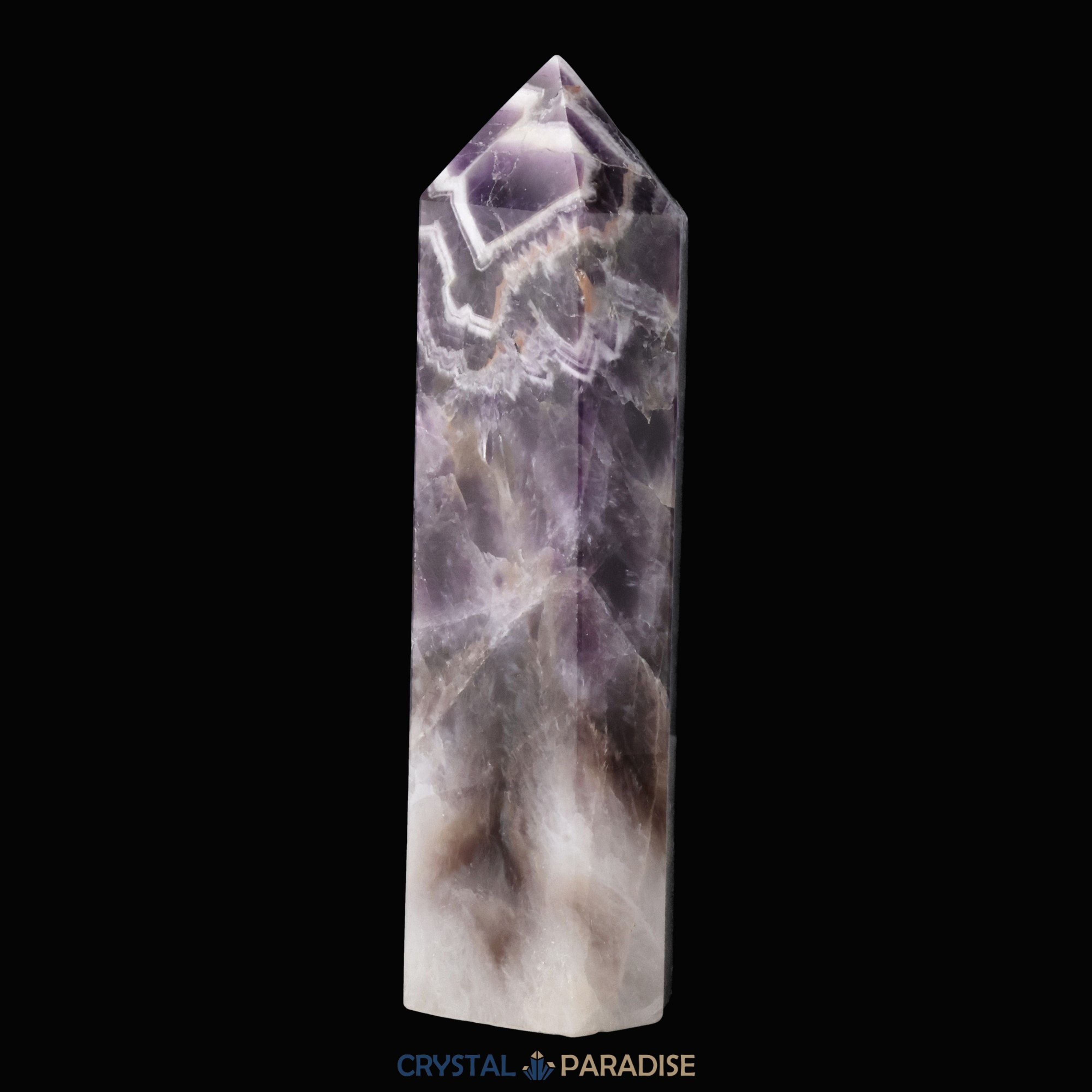 Amethystquarz Obelisk – Ansicht 4