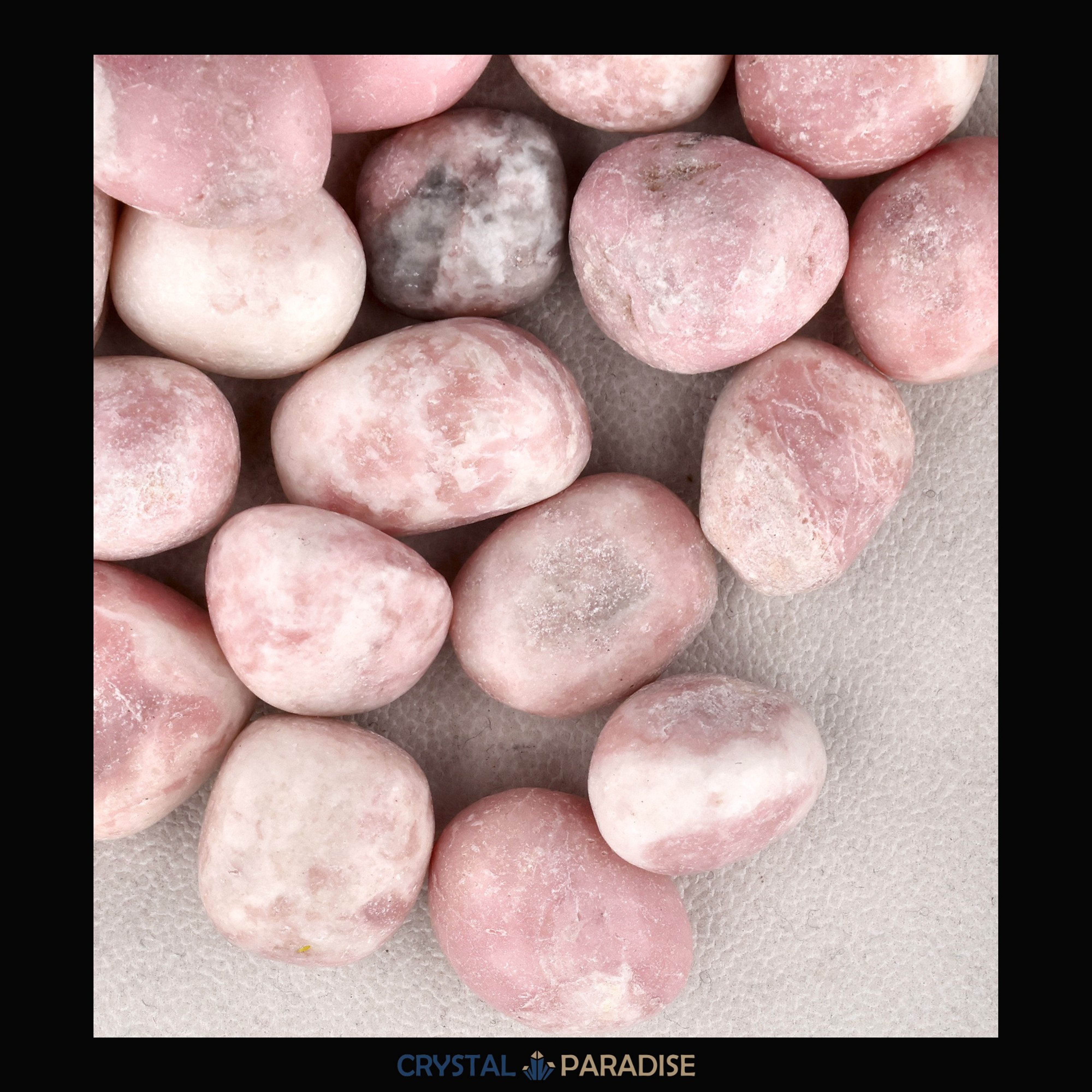Andenopal rosa Trommelsteine – Ansicht 6