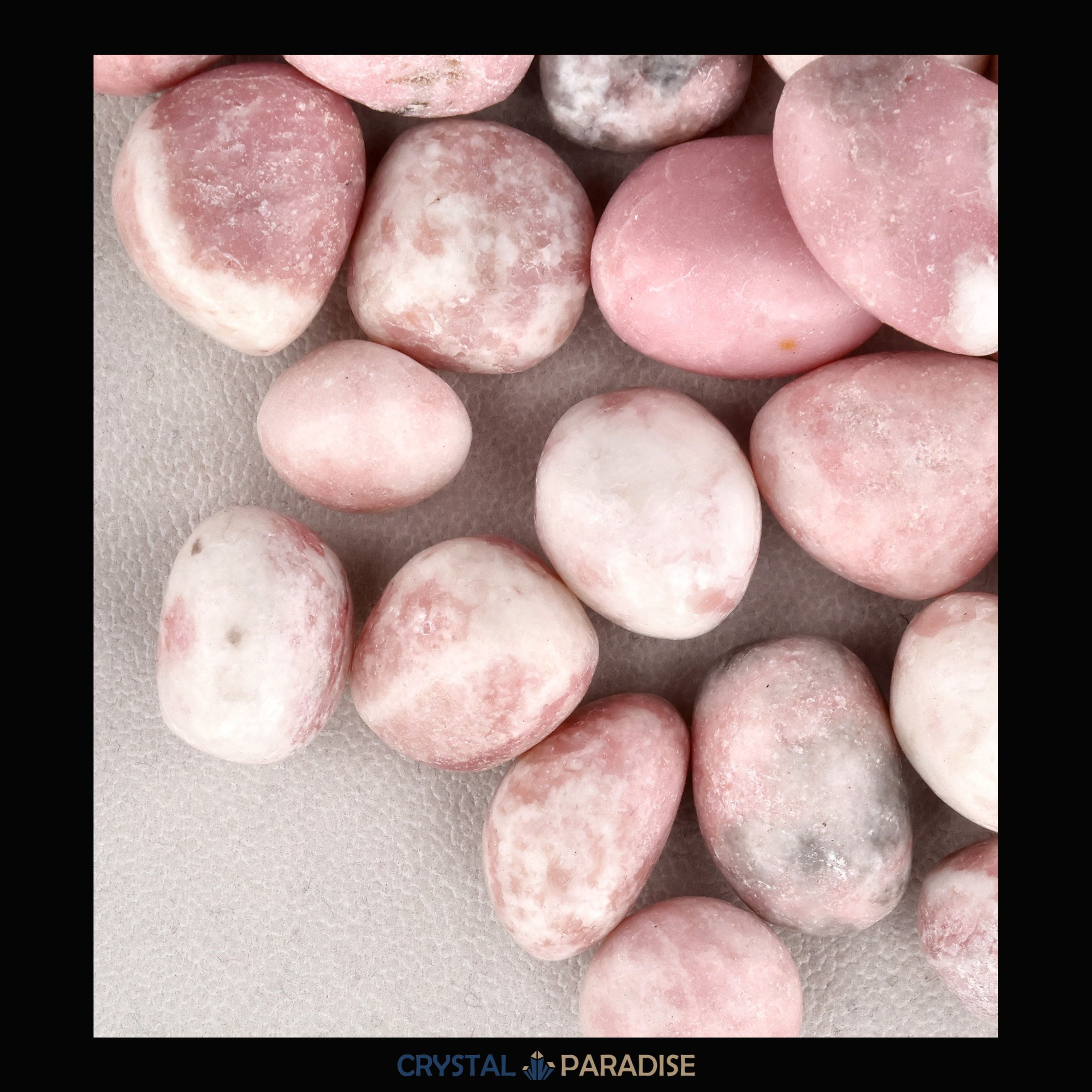 Andenopal rosa Trommelsteine – Ansicht 9
