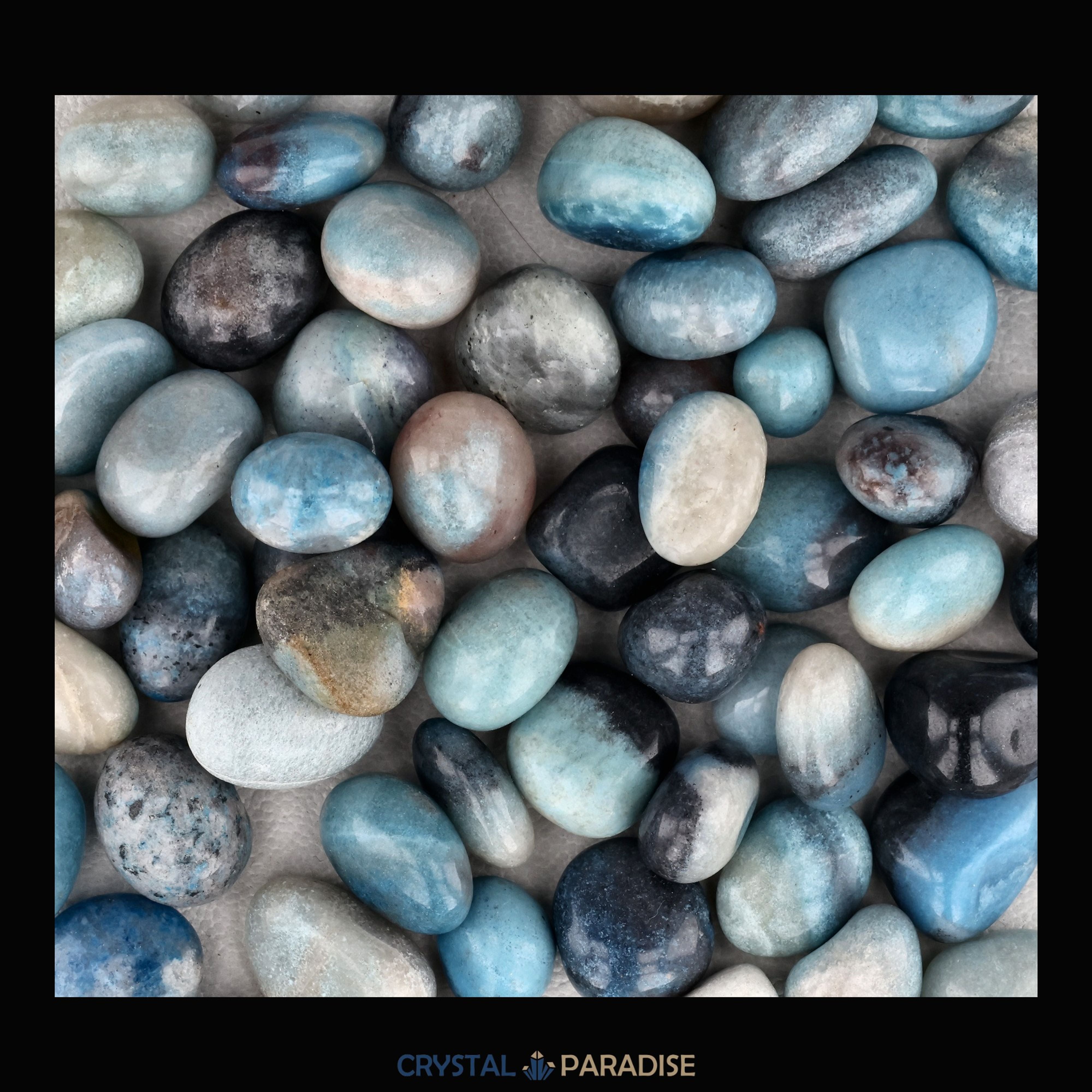 Angelit Trommelsteine – Ansicht 4