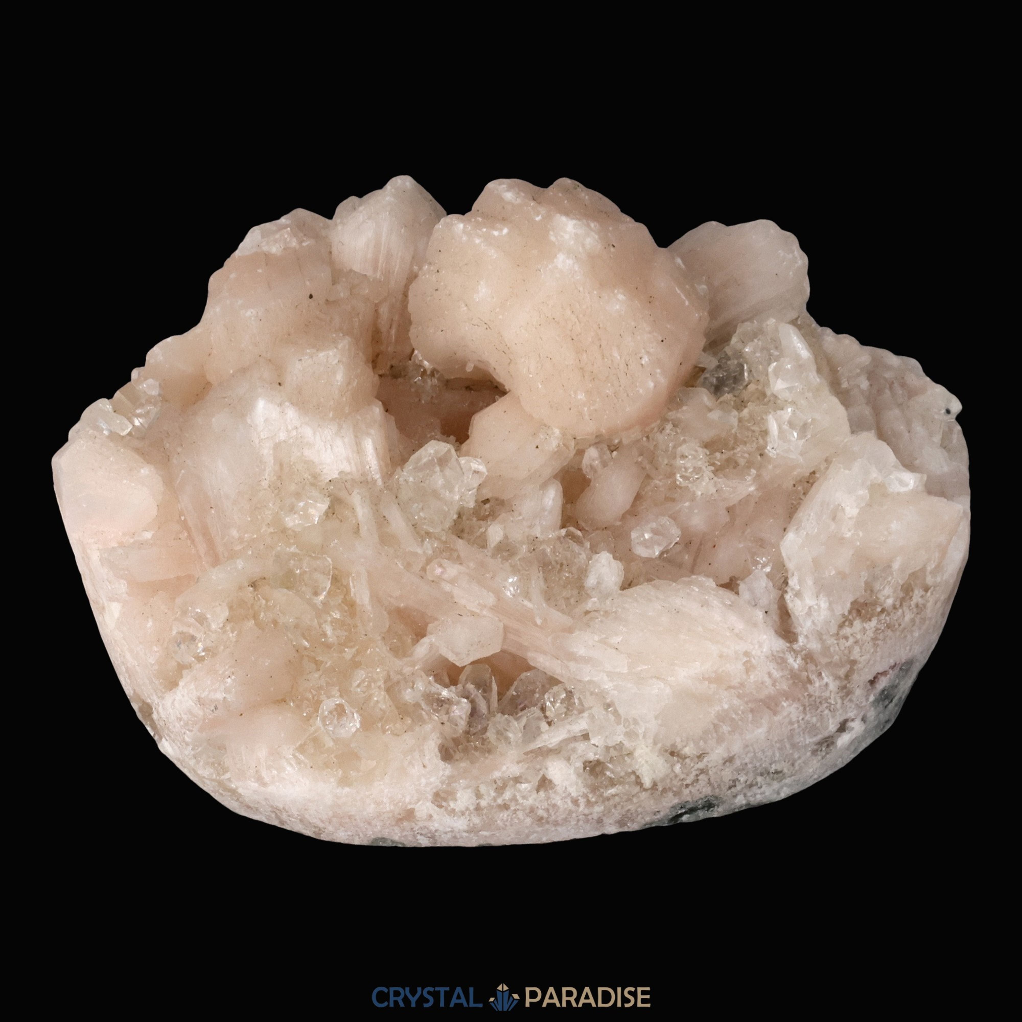 Apophyllit Stilbit Cluster aus Indien – Ansicht 4