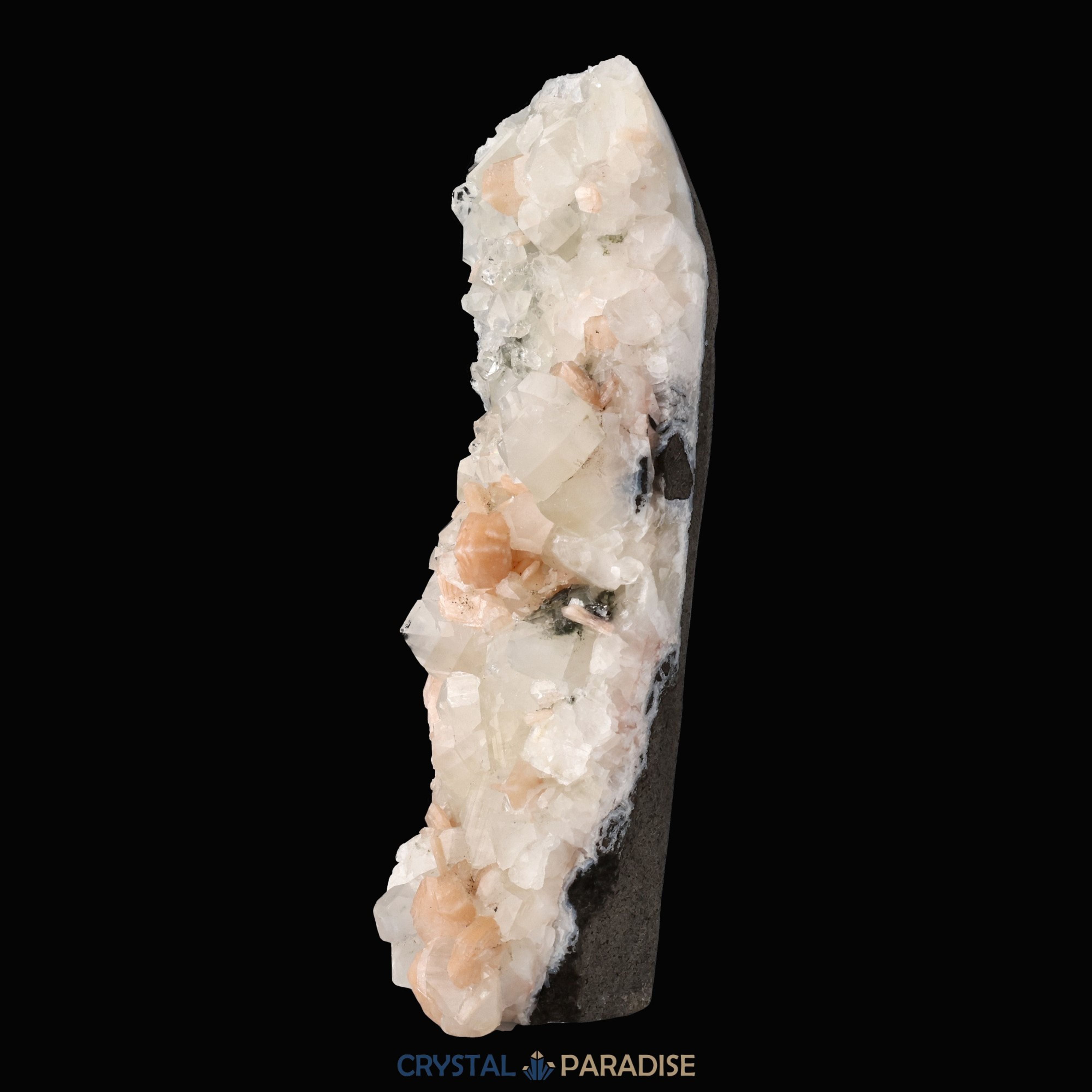 Apophyllit Stilbit Cluster XL aus Indien (1989g) – Ansicht 12