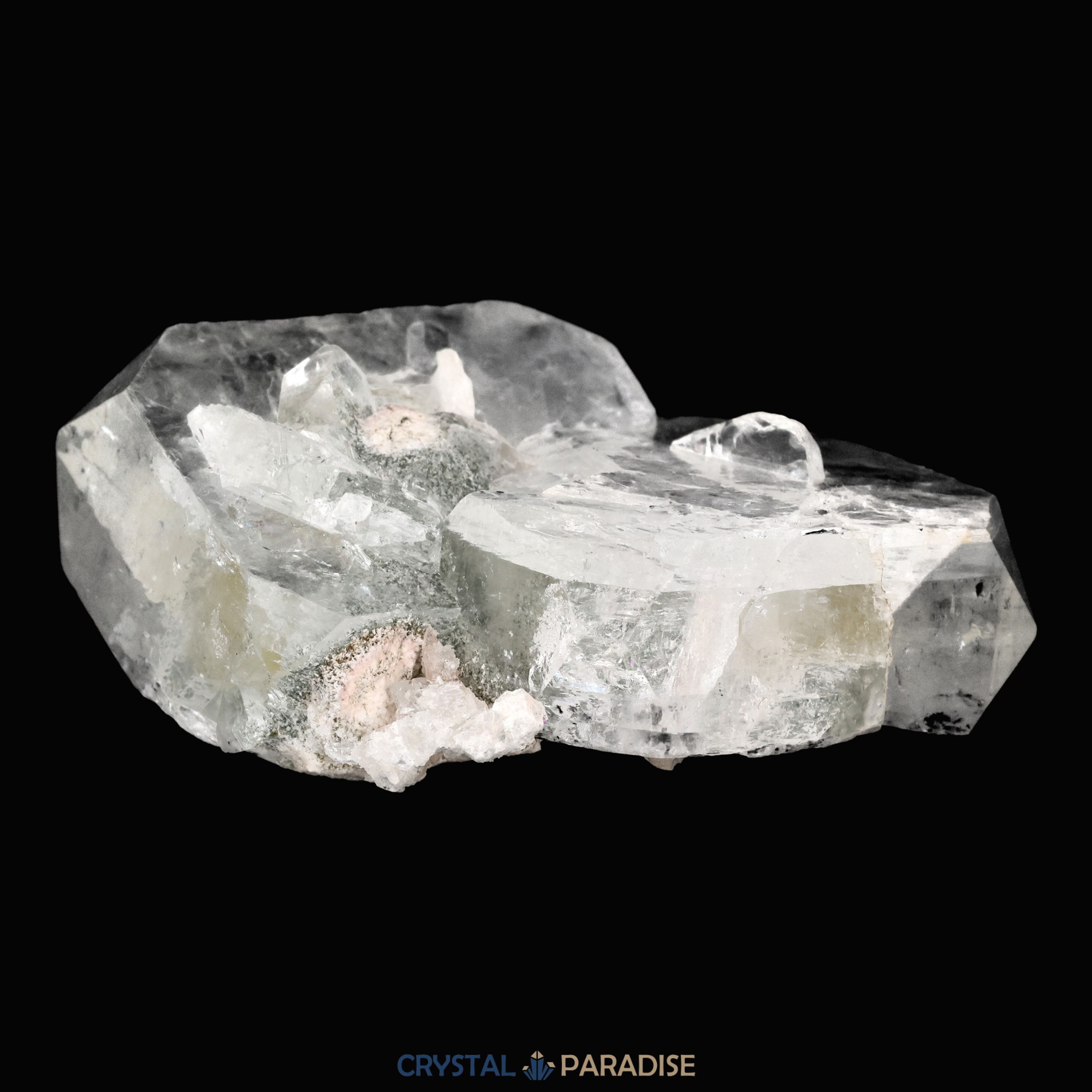 Apophyllit Stufe aus Indien (115g) – Ansicht 8