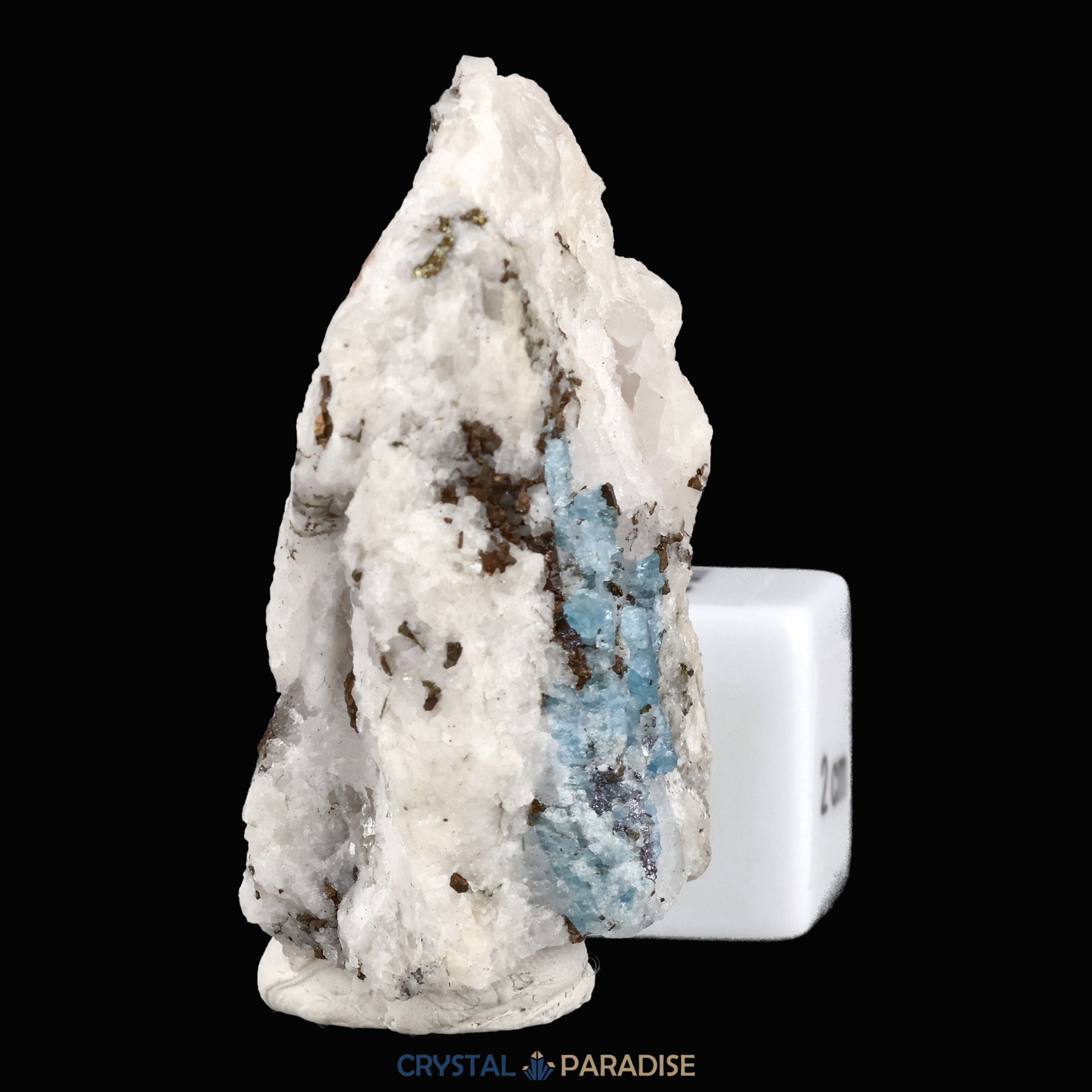 Aquamarin aus dem Habachtal, Österreich (63g) – Ansicht 10