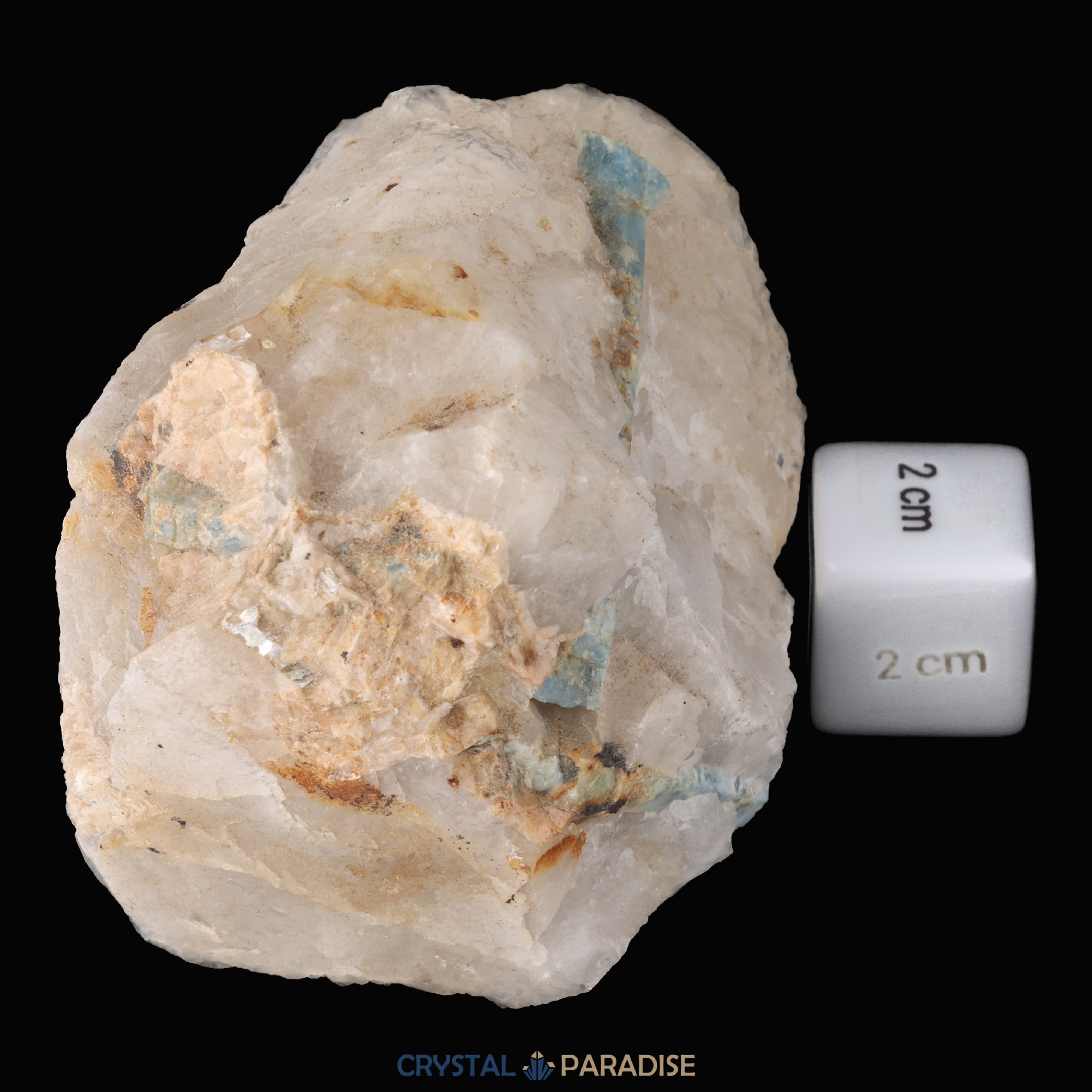 Aquamarin aus Graubünden, Schweiz (409g) – Ansicht 10