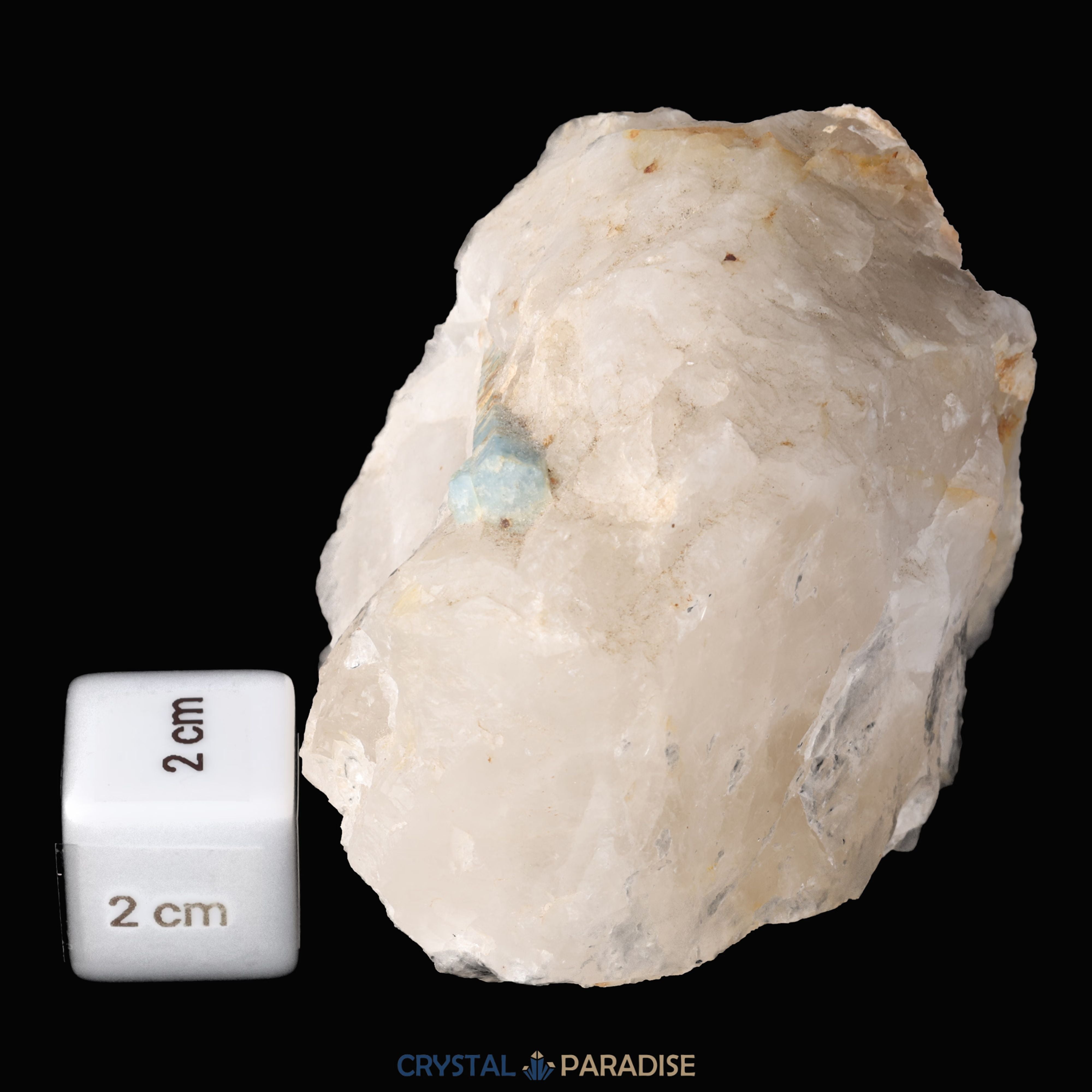 Aquamarin aus Graubünden, Schweiz (409g) – Ansicht 7