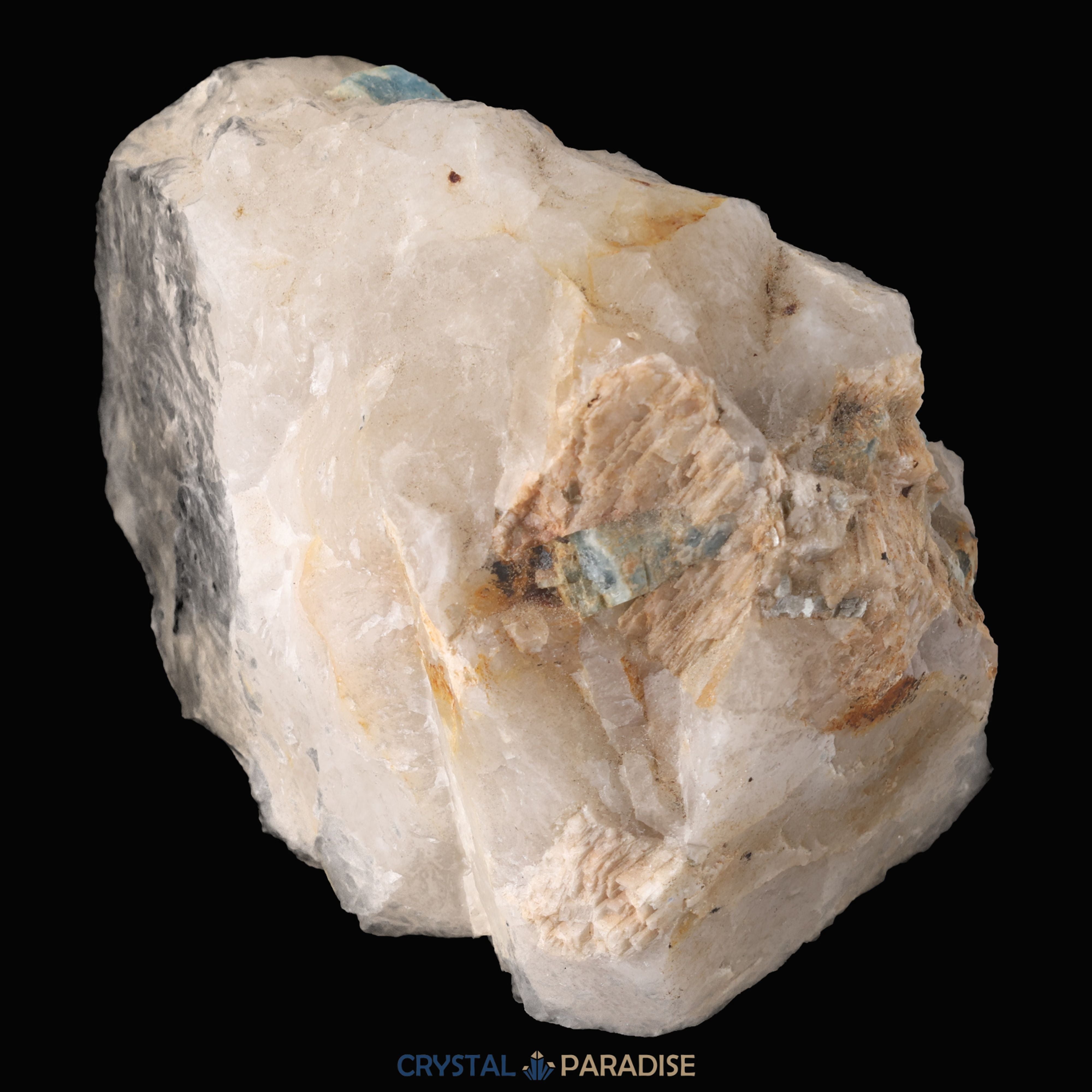 Aquamarin aus Graubünden, Schweiz (409g) – Ansicht 9