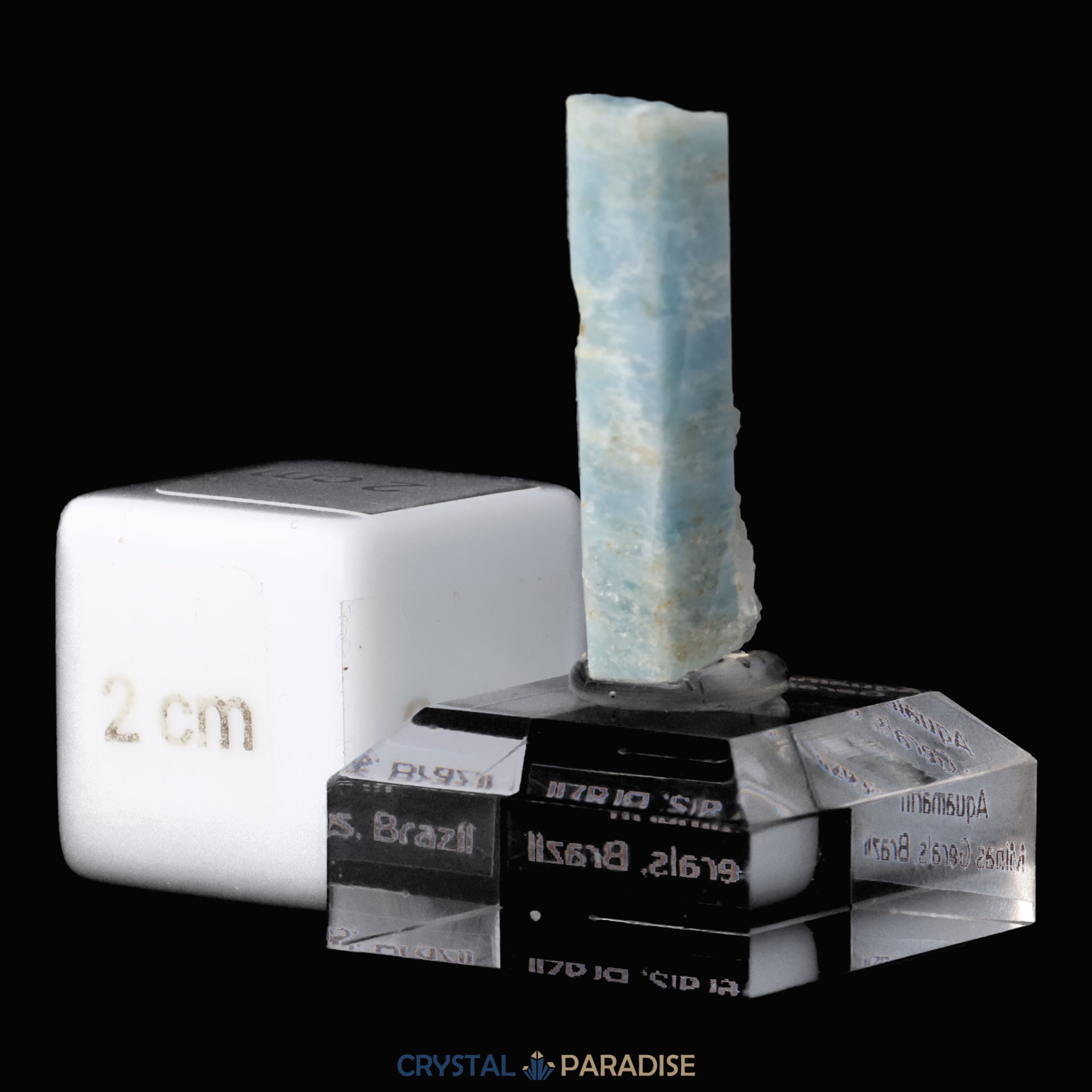 Aquamarin aus Minas Gerais Brasilien (ca. 7 g) – Ansicht 9