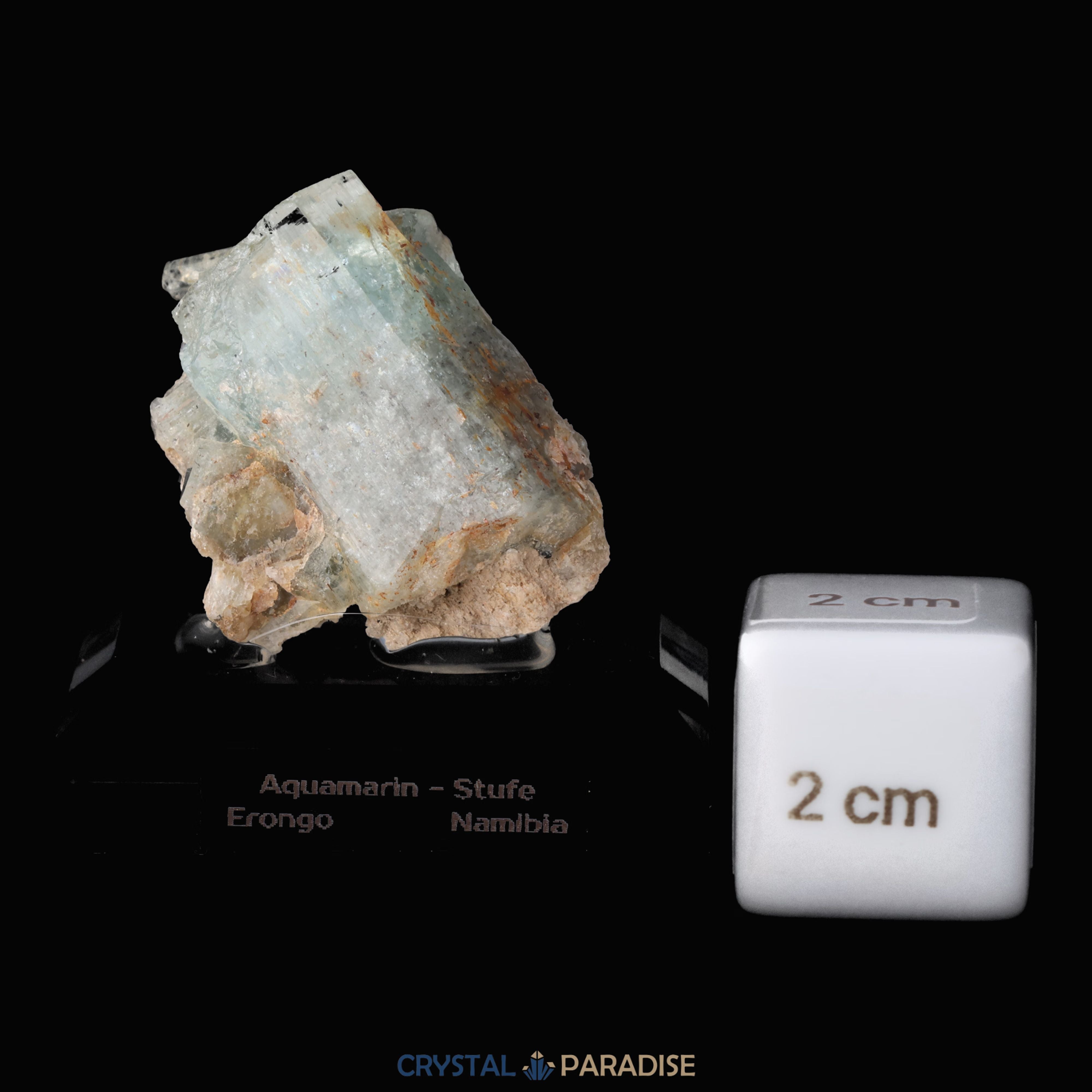 Aquamarin aus Namibia (ca. 32 g) – Ansicht 4