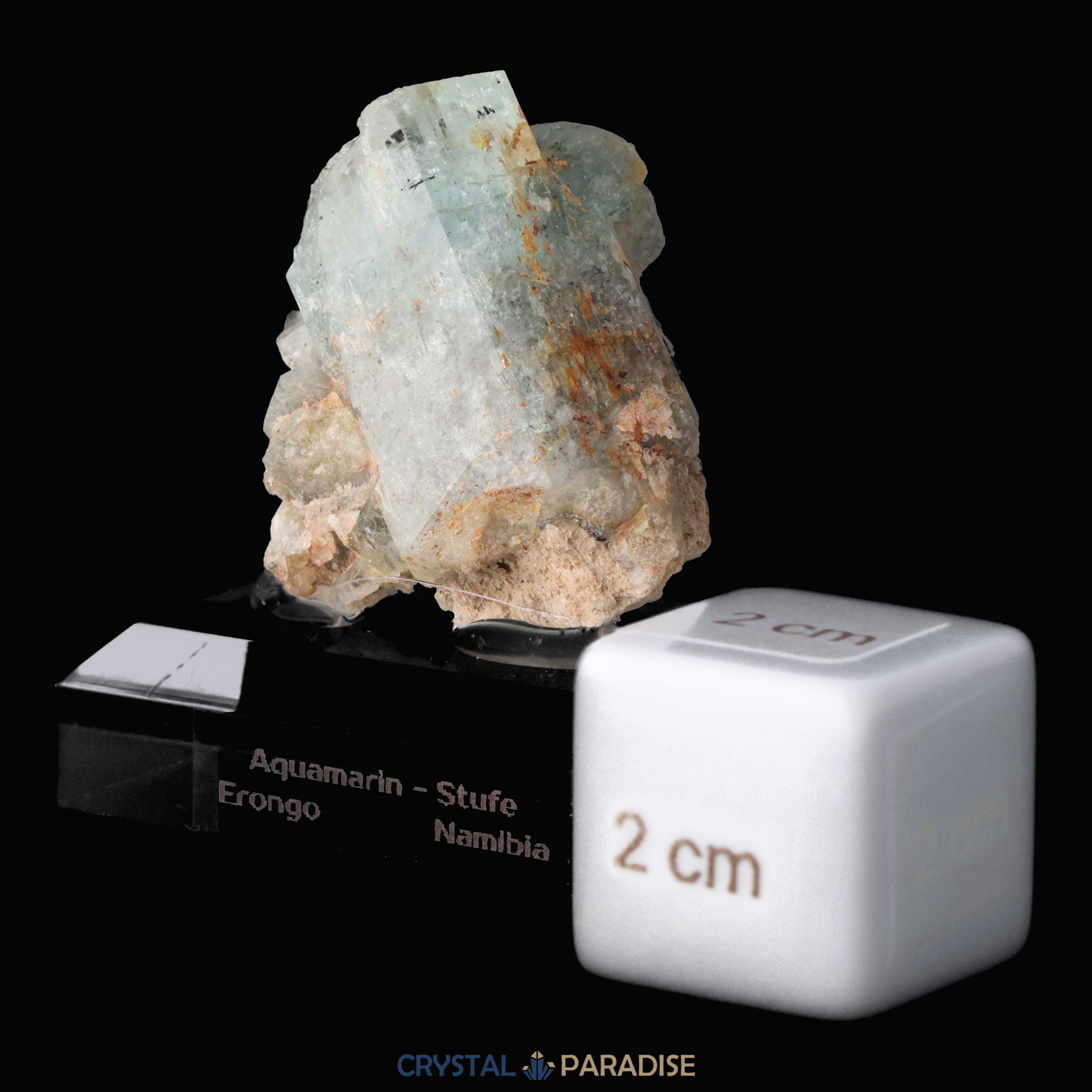 Aquamarin aus Namibia (ca. 32 g) – Ansicht 5