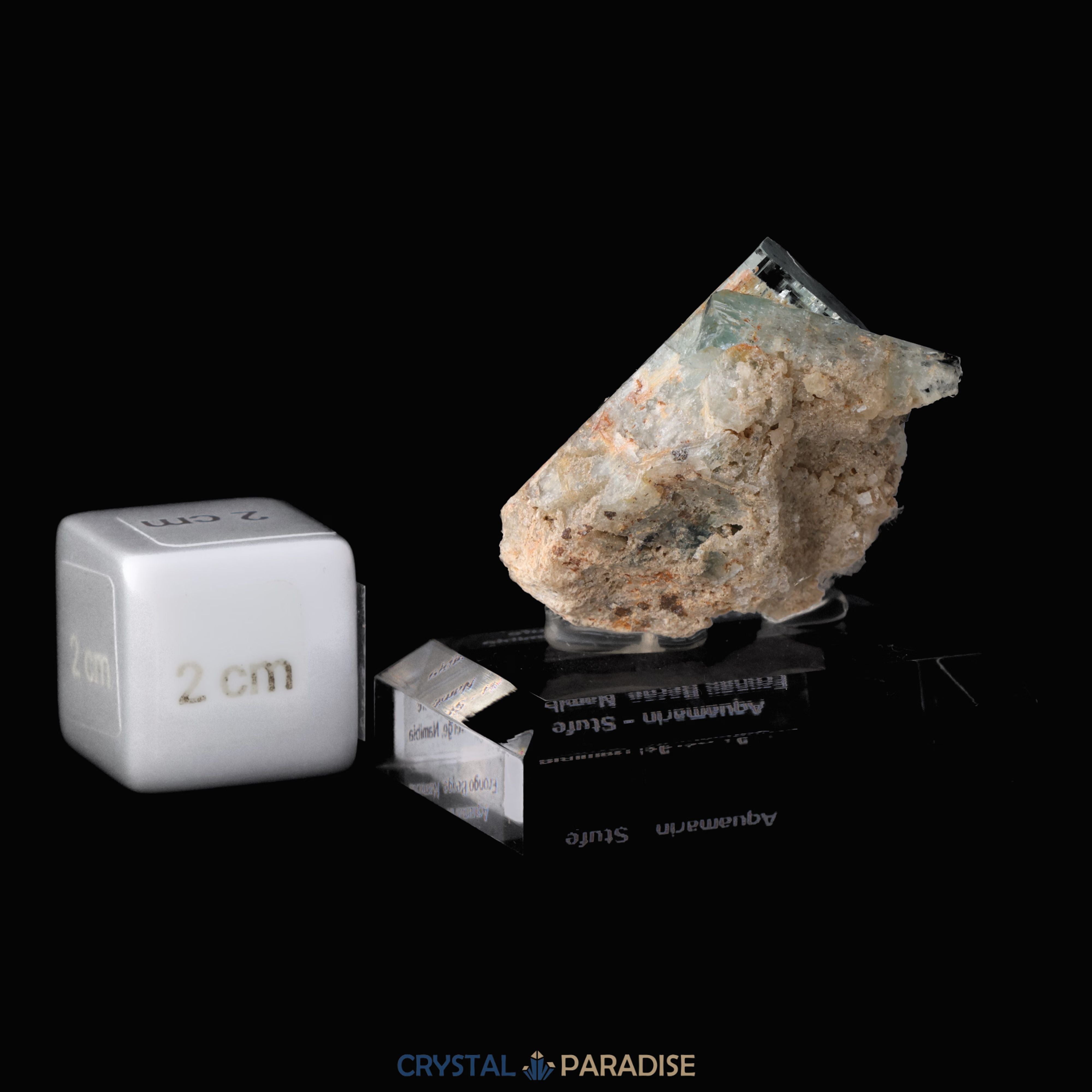 Aquamarin aus Namibia (ca. 32 g) – Ansicht 7