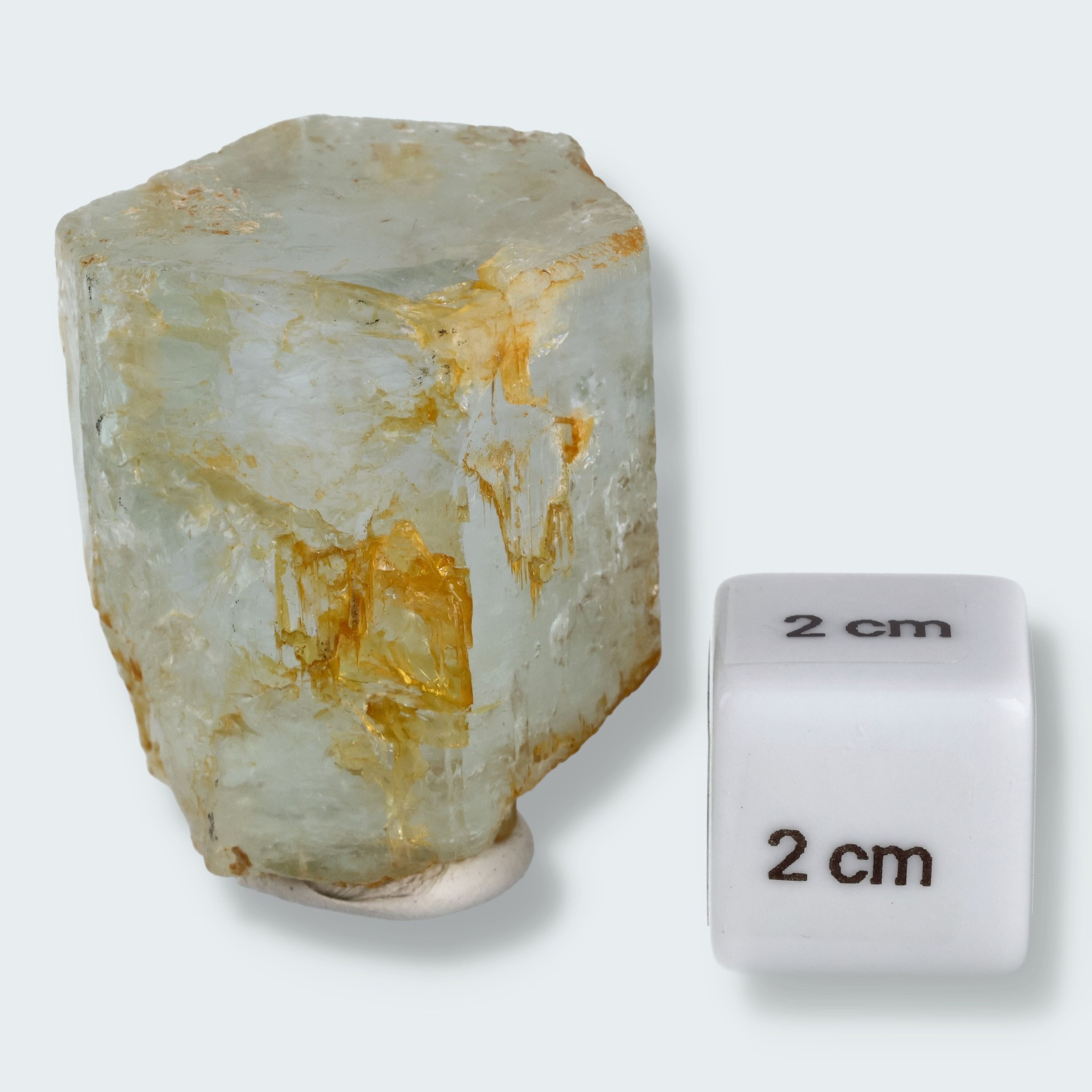 Aquamarin aus Pakistan (77,1 g) – Ansicht 2