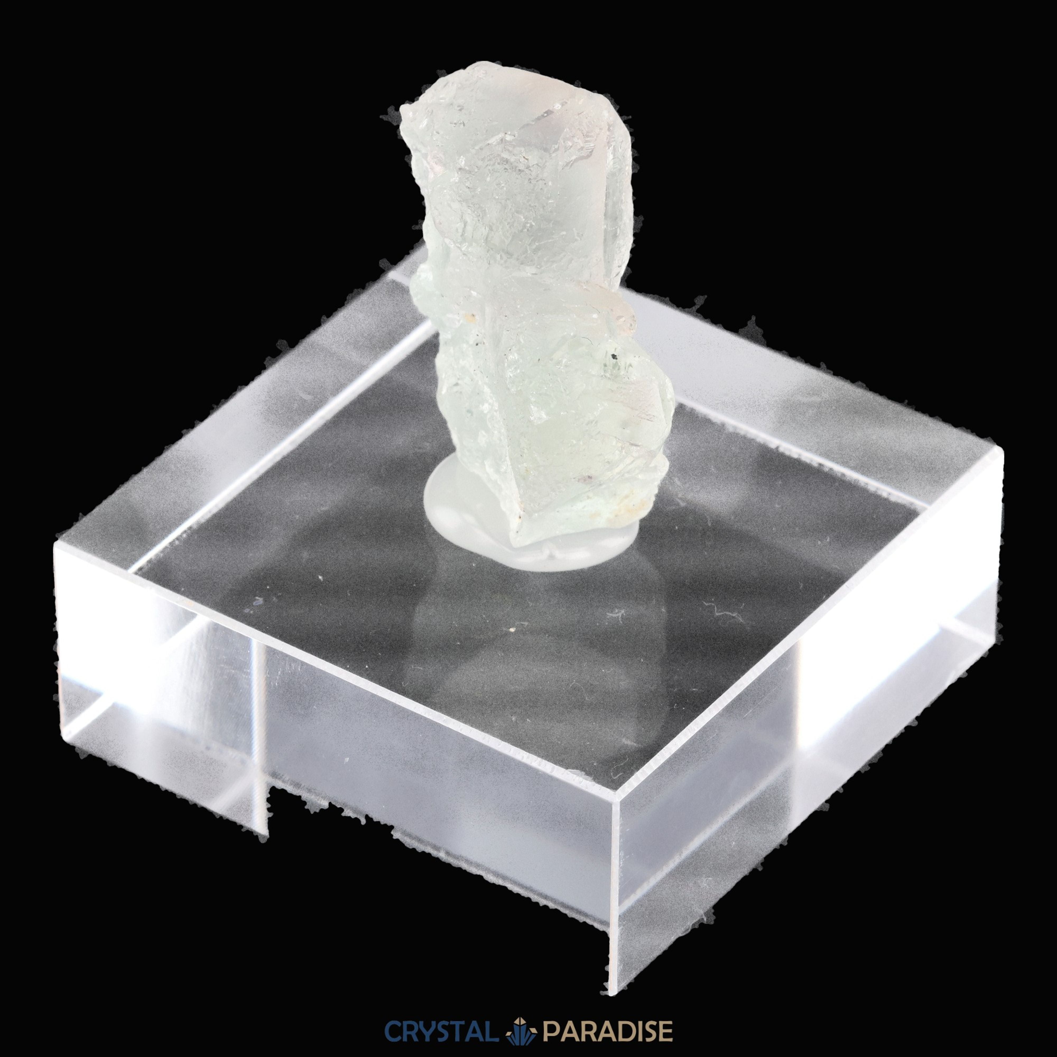 Aquamarin Kristall auf Feldspat aus Pakistan (19g) – Ansicht 8