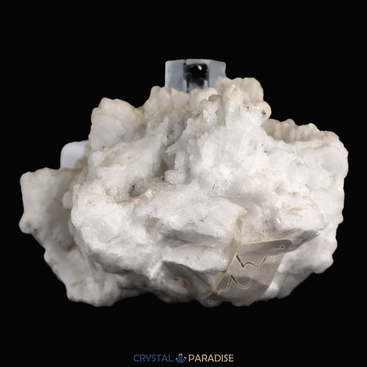 Aquamarin Kristall auf Feldspat aus Pakistan (71,6g) – Ansicht 6