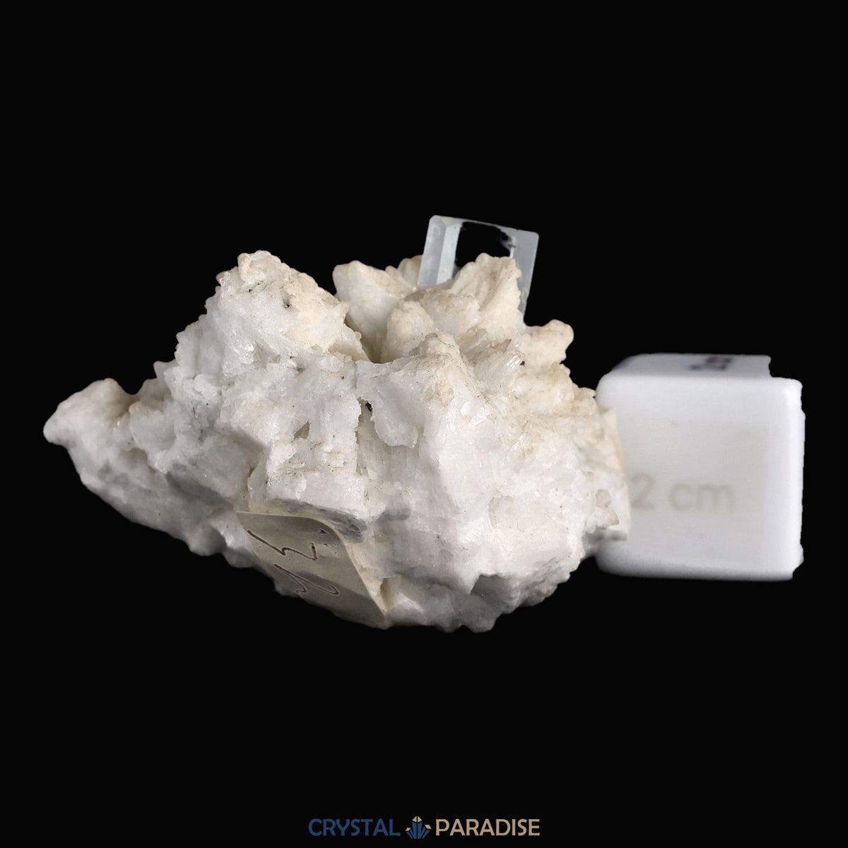 Aquamarin Kristall auf Feldspat aus Pakistan (71,6g) – Ansicht 7