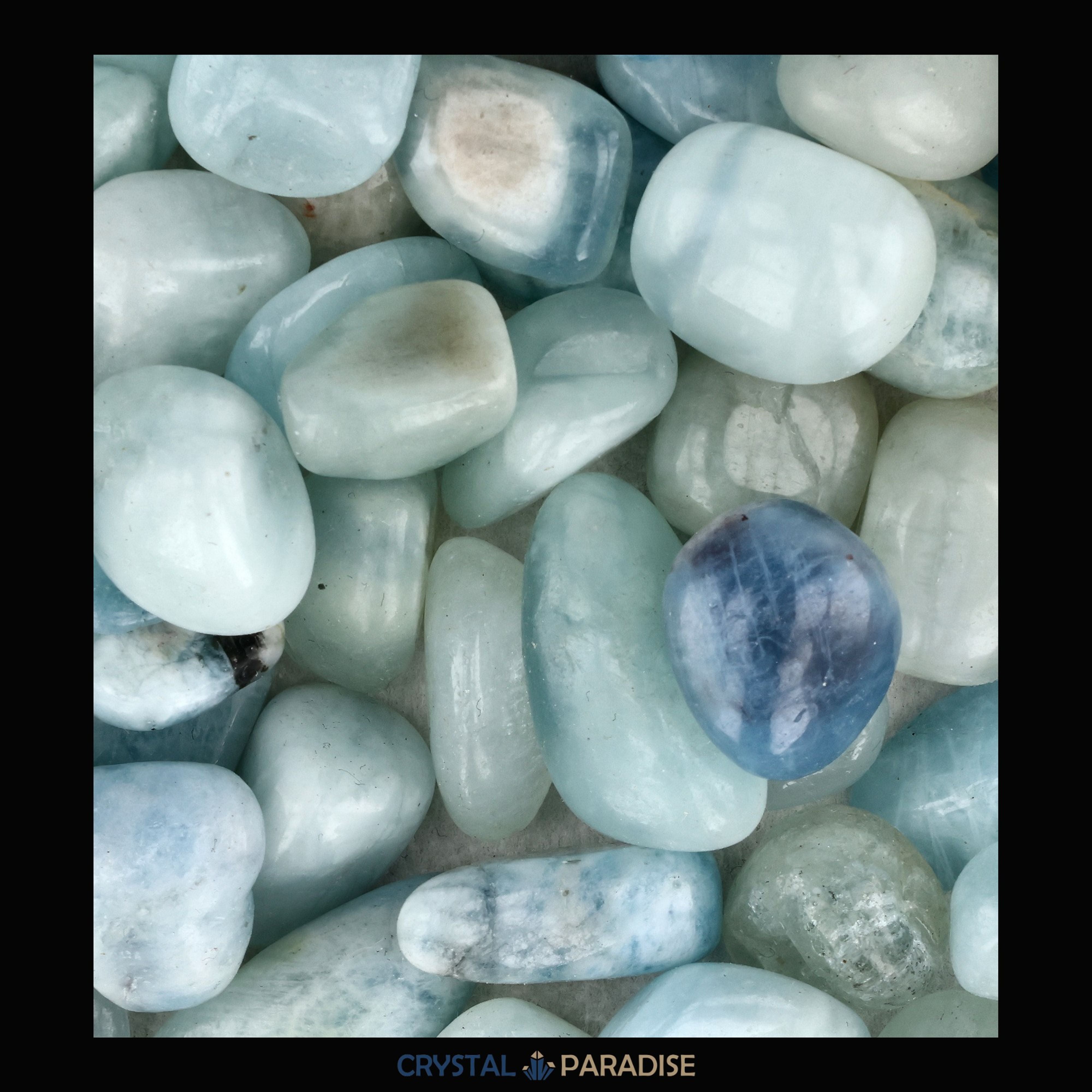 Aquamarin Trommelsteine – Ansicht 6