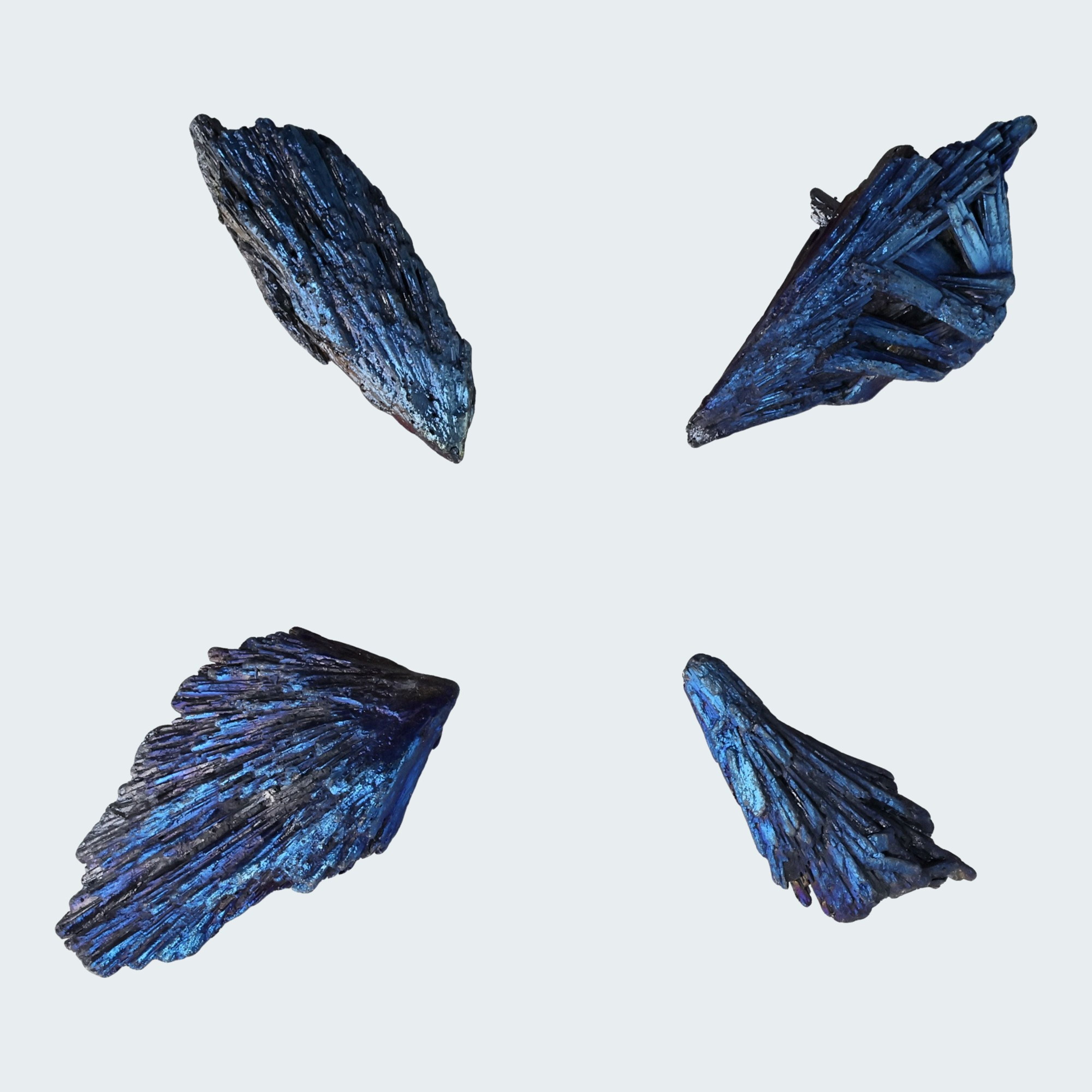 Aura Kyanit (blau) - 1 Stück (künstlich) – Ansicht 3