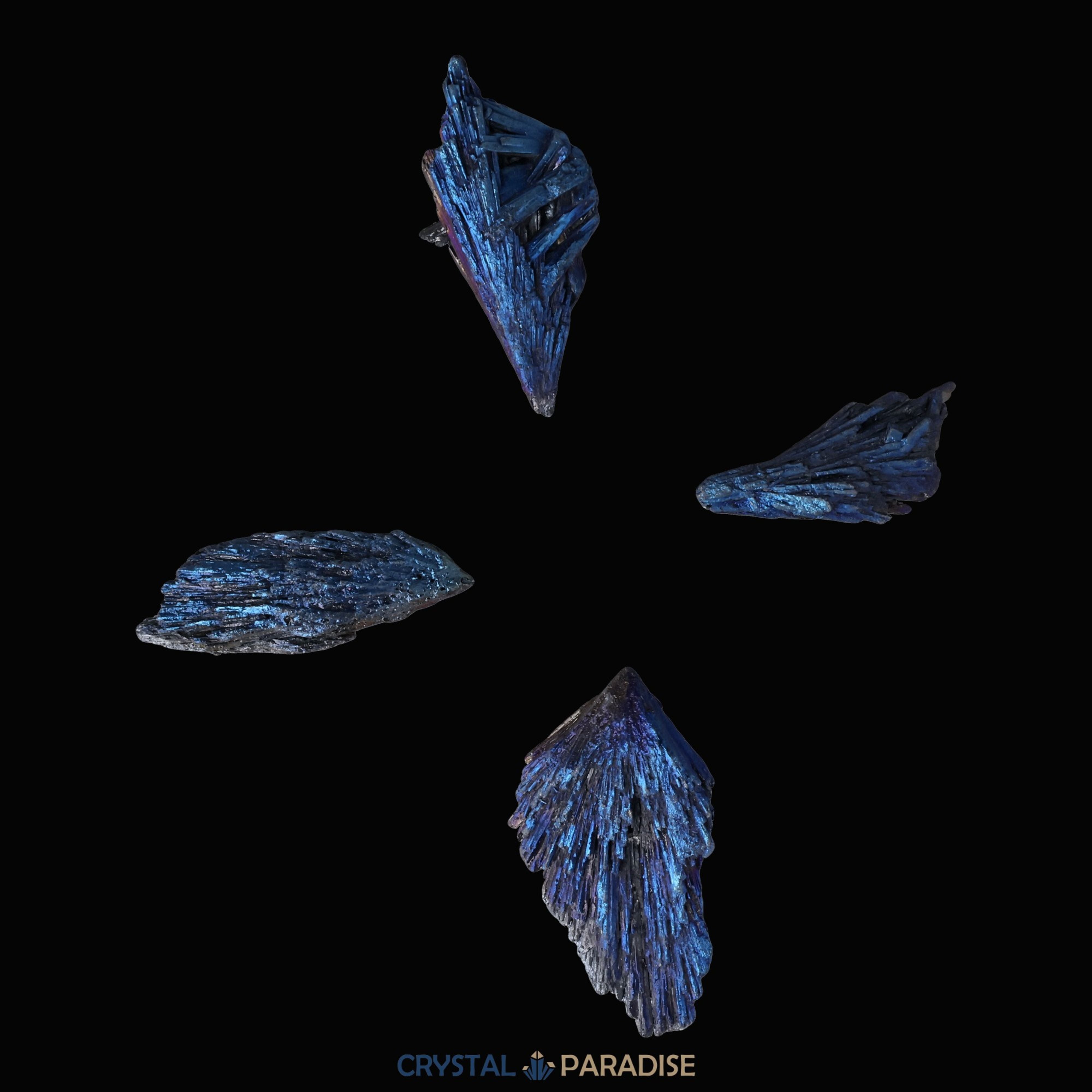 Aura Kyanit (blau) - 1 Stück (künstlich) – Ansicht 5