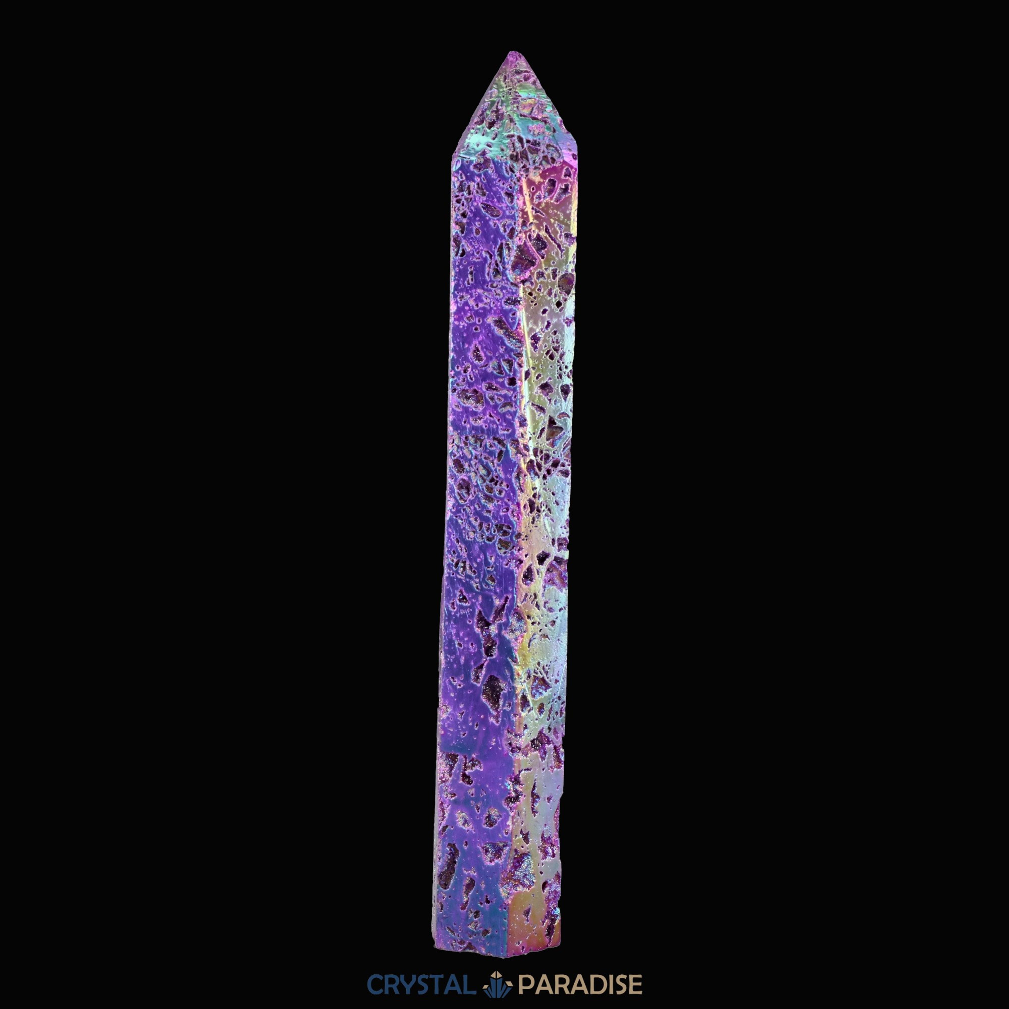 Aura Sphalerit Obelisk (ca. 15-18cm hoch) – Ansicht 2