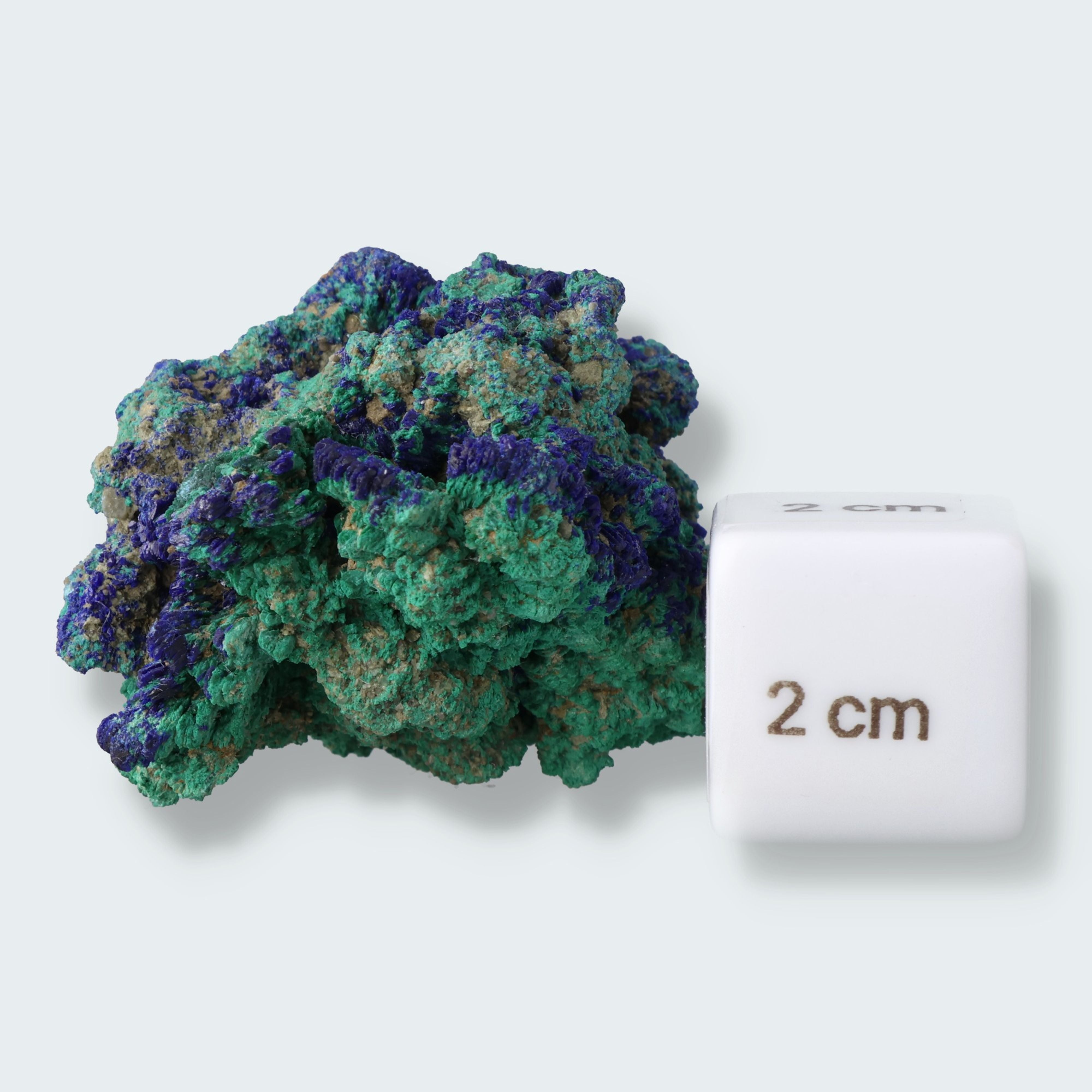 Azurit Malachit Stufe aus Kasachstan (75g) – Ansicht 2