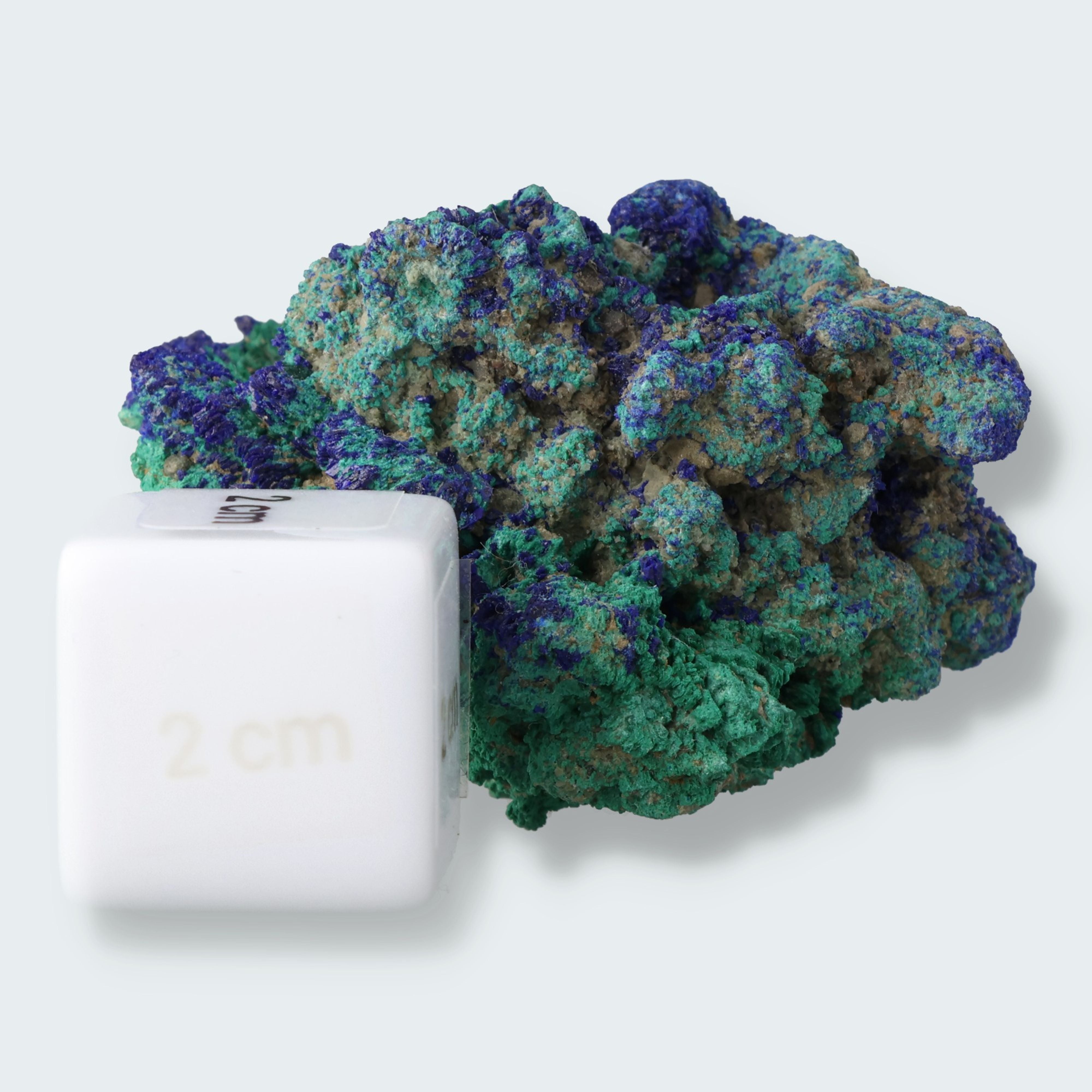 Azurit Malachit Stufe aus Kasachstan (75g) – Ansicht 4