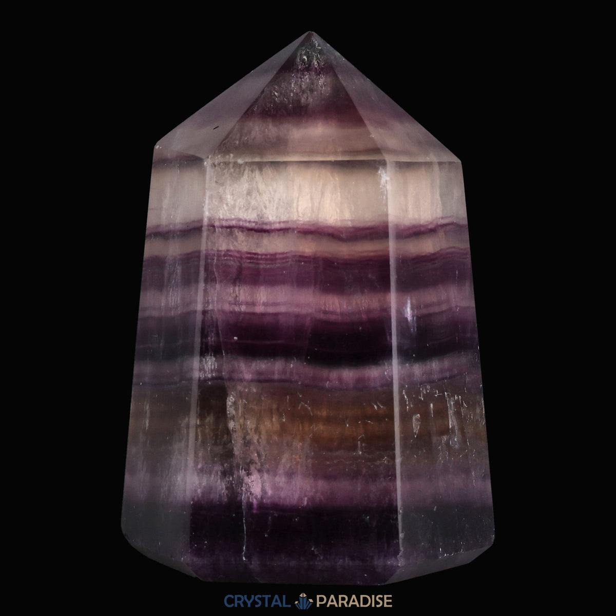 Bänder Amethyst aus Brasilien (175g) – Ansicht 10