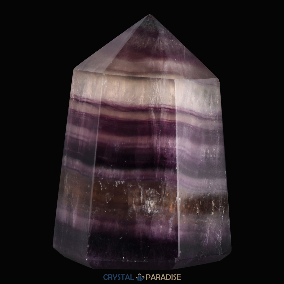 Bänder Amethyst aus Brasilien (175g) – Ansicht 12