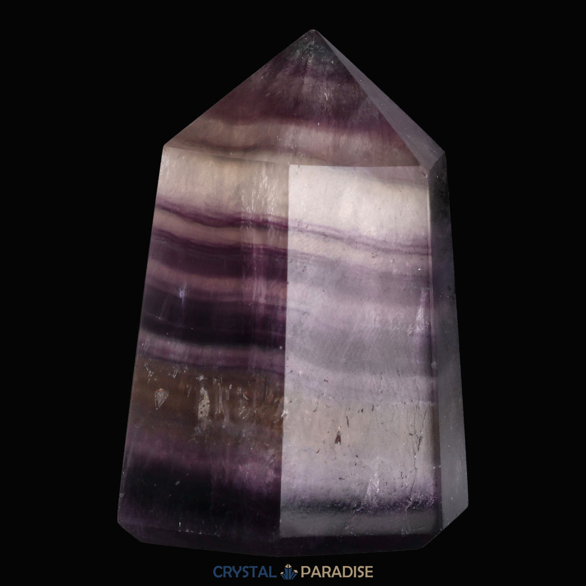 Bänder Amethyst aus Brasilien (175g) – Ansicht 13