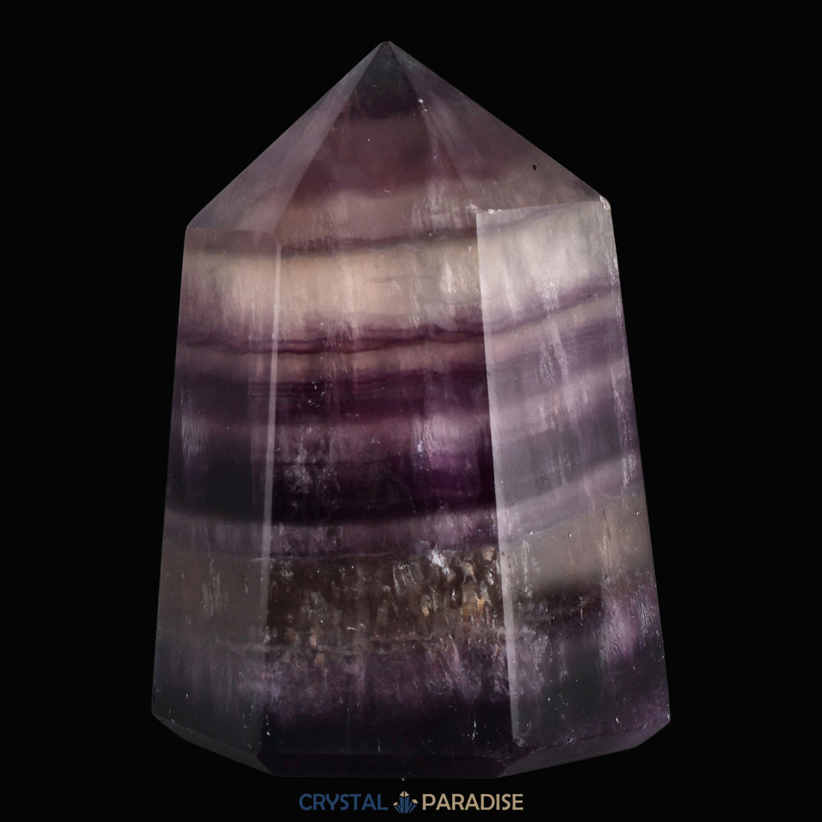 Bänder Amethyst aus Brasilien (175g) – Ansicht 6
