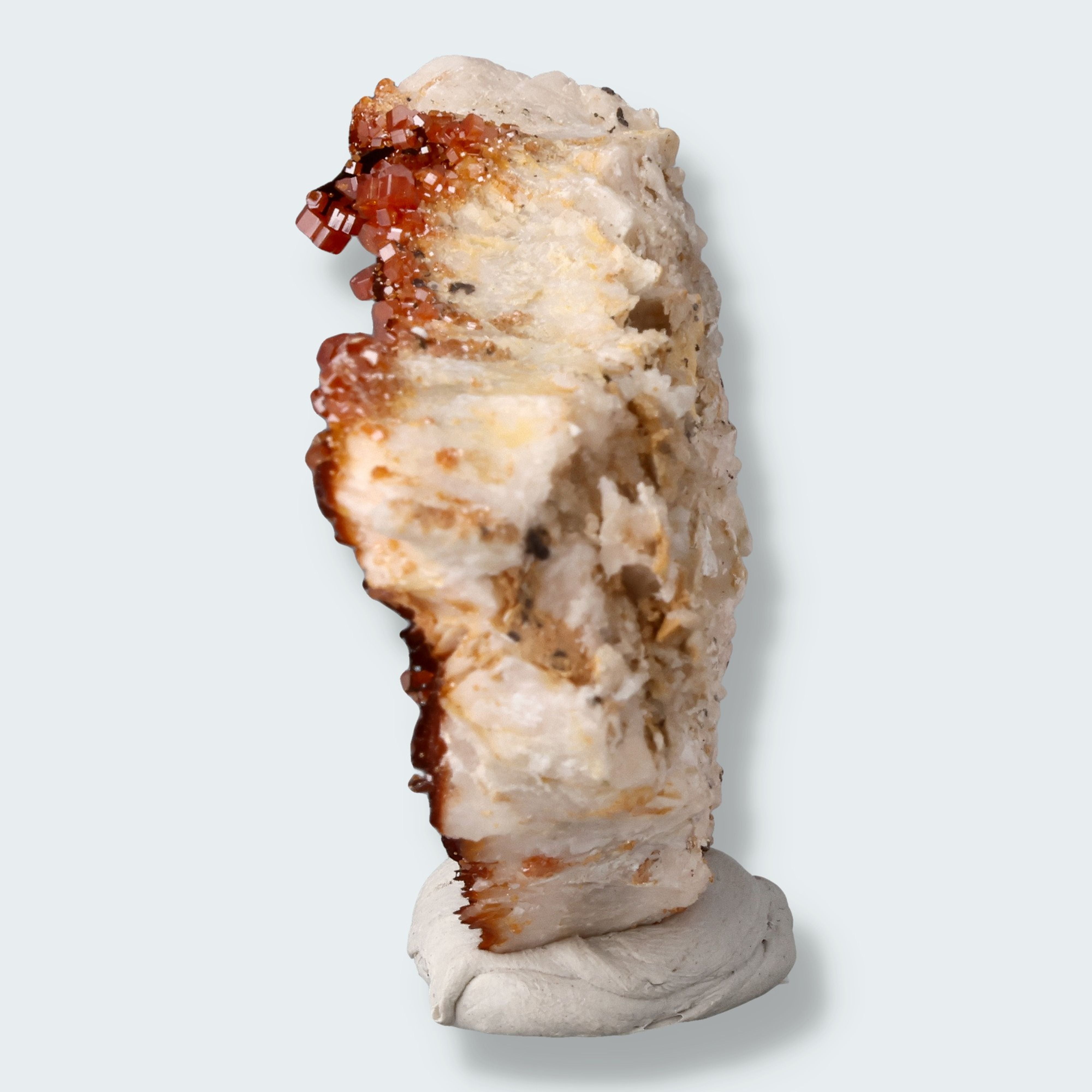 Baryt mit Vanadinit aus Marokko (148g) – Ansicht 3