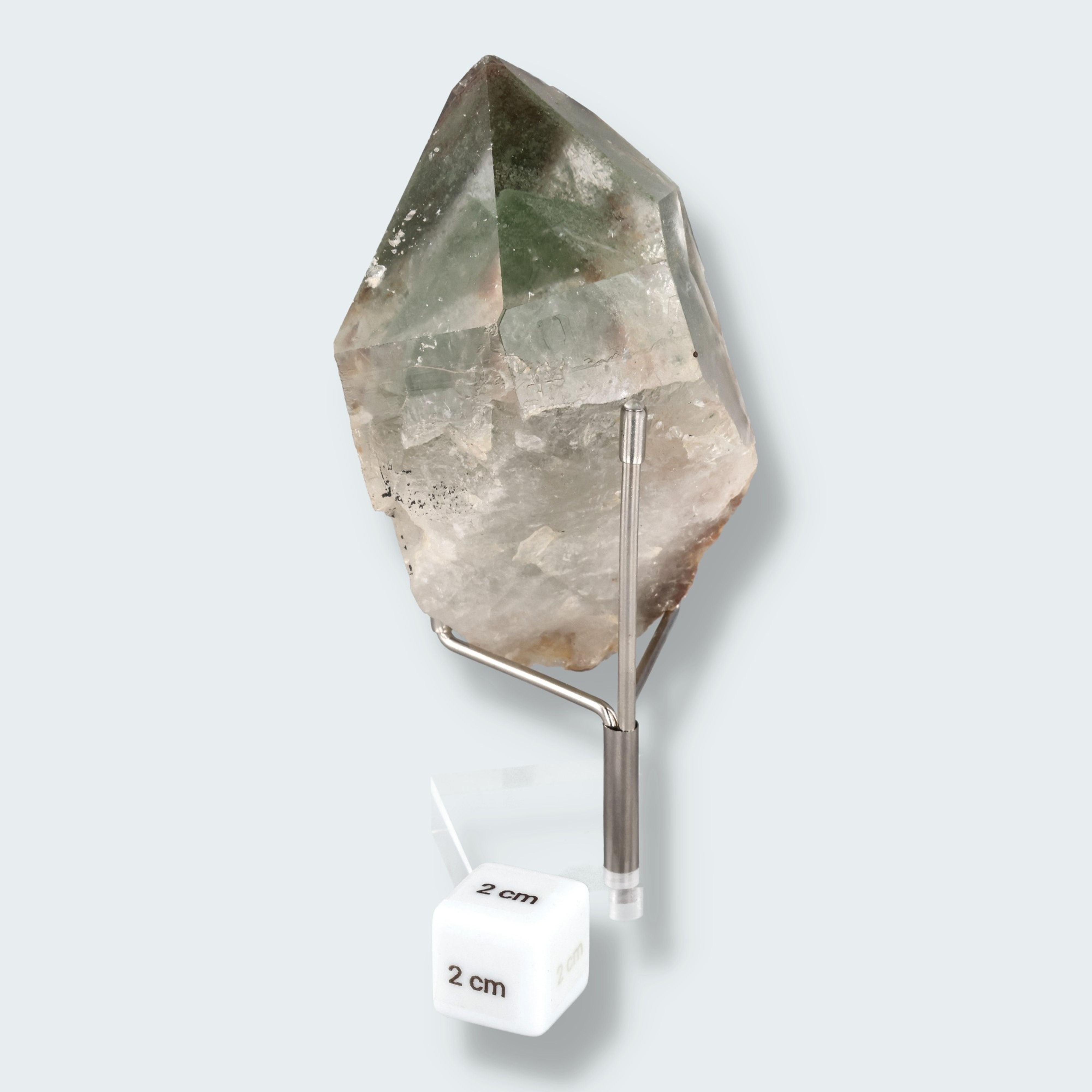 Bergkristall mit Phantom aus Brasilien (417g) – Ansicht 3