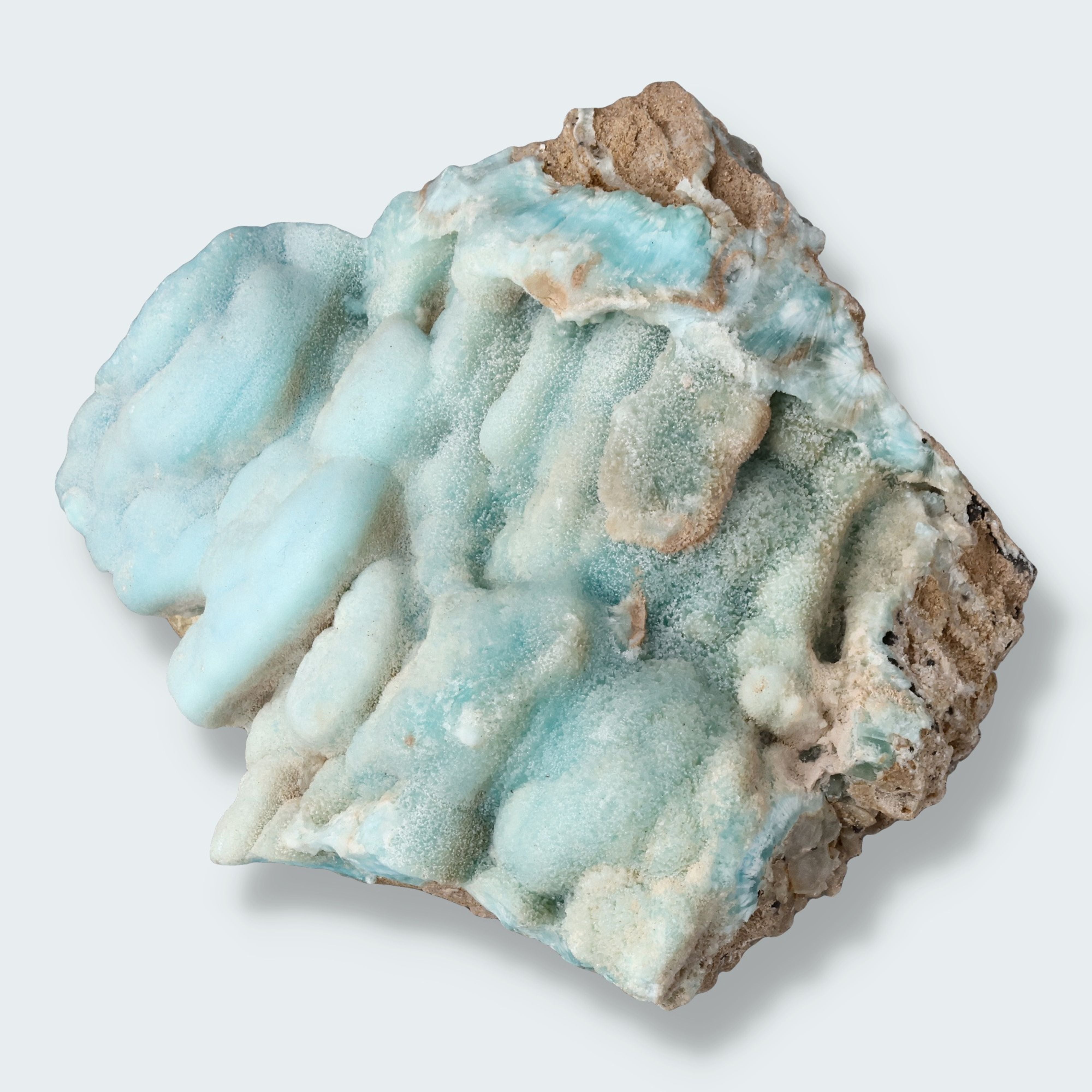 Blauer Aragonit aus Afghanistan (1151g) – Ansicht 2