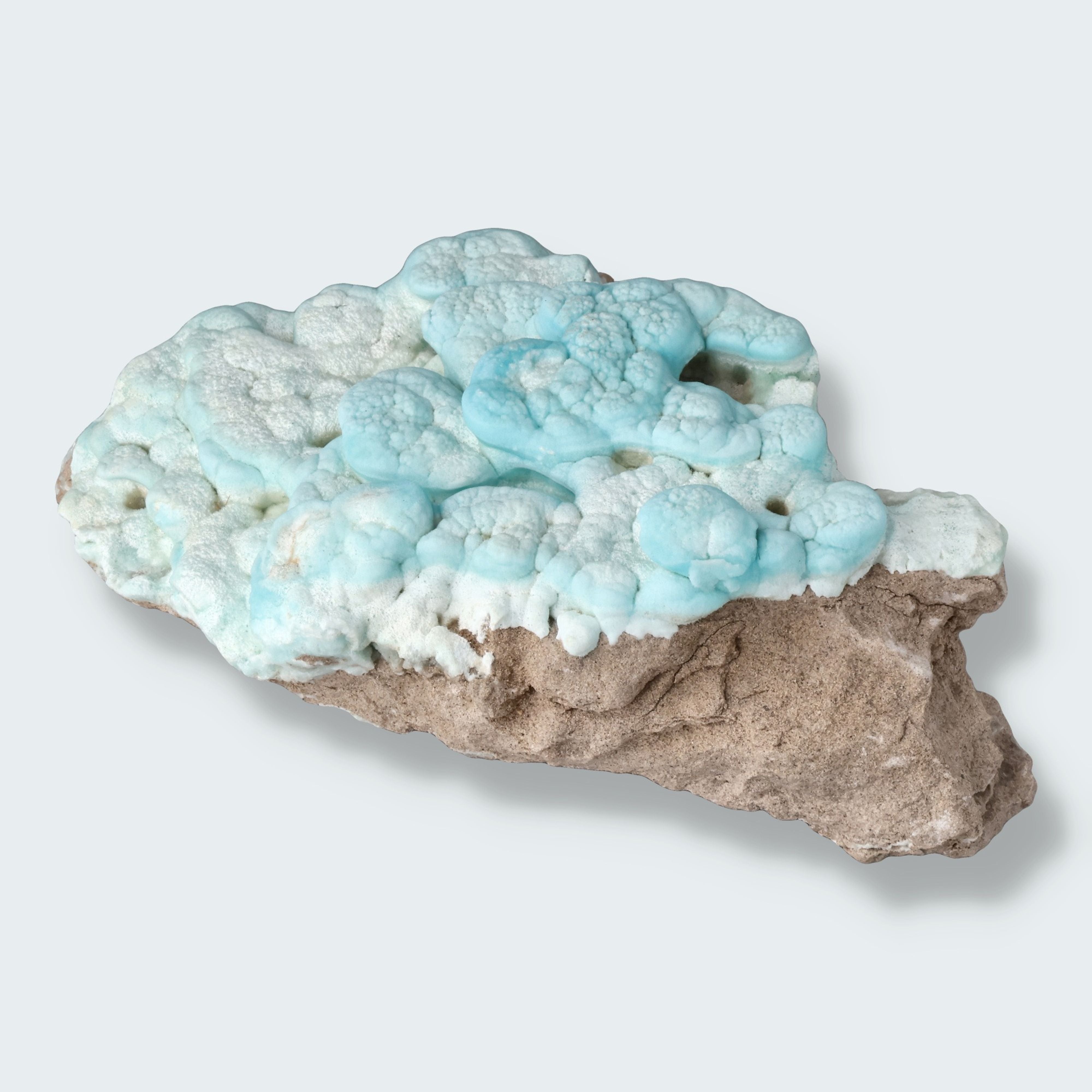 Blauer Aragonit aus Afghanistan (2518g) – Ansicht 2