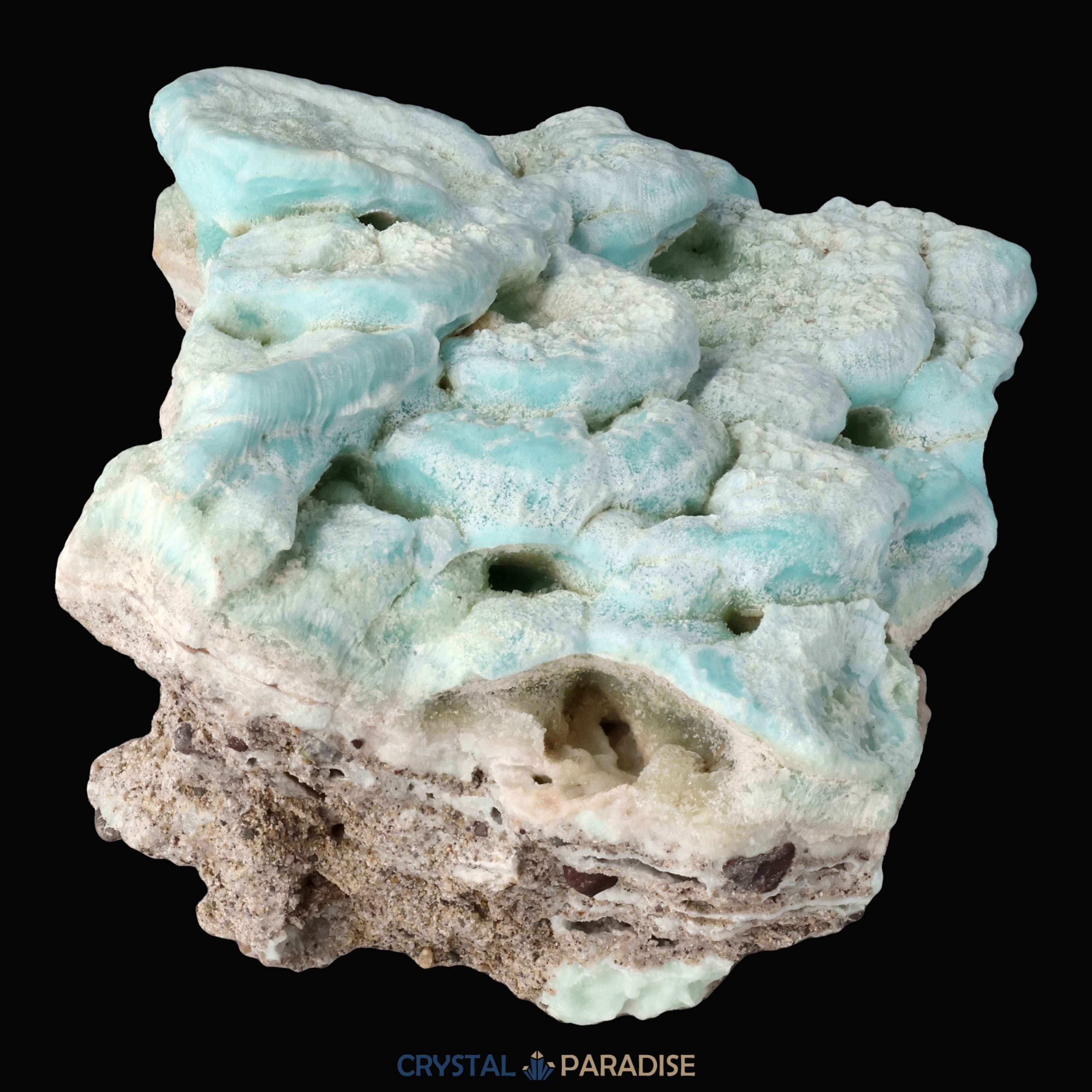 Blauer Aragonit aus Afghanistan (2821g) – Ansicht 8