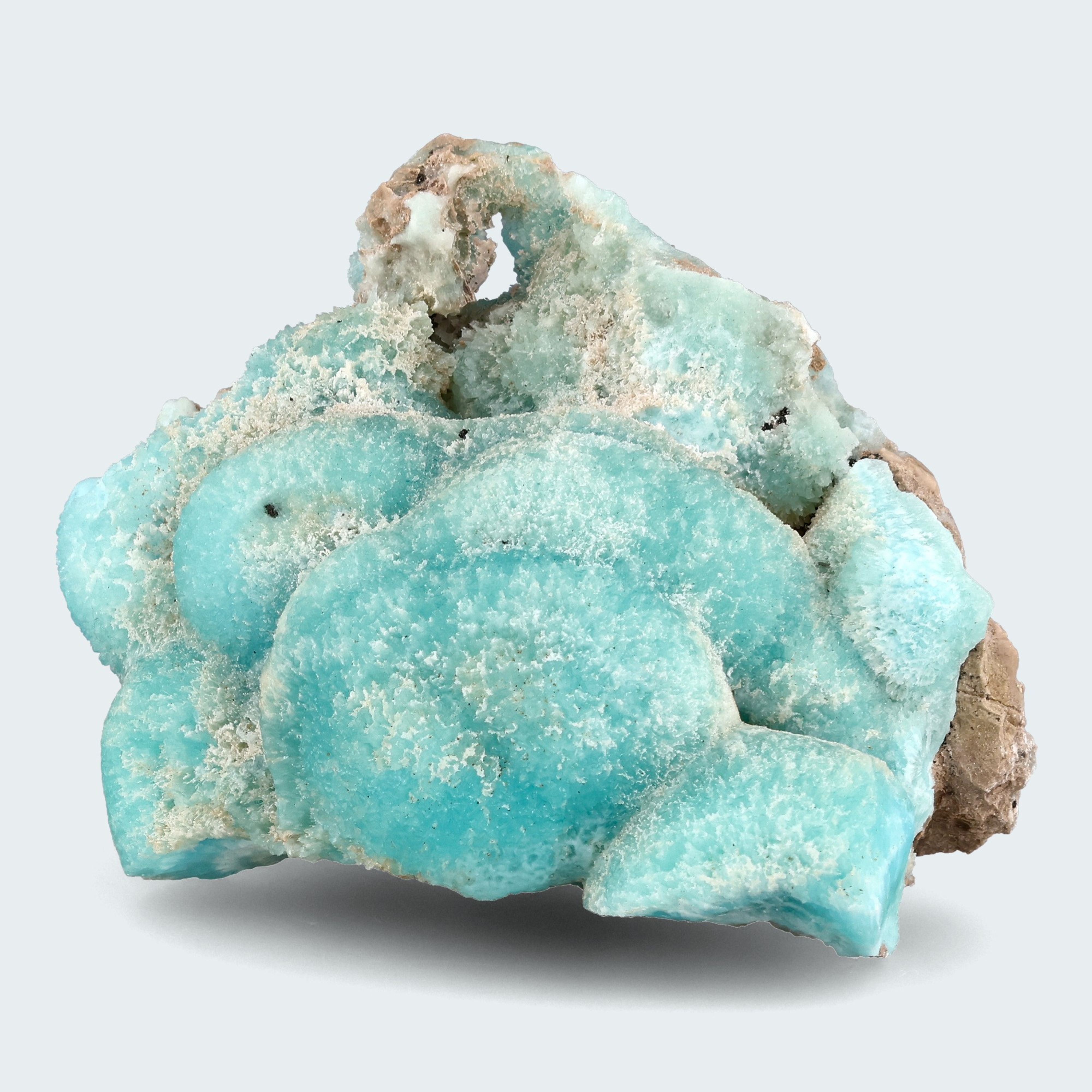 Blauer Aragonit aus Afghanistan (303g) – Ansicht 2
