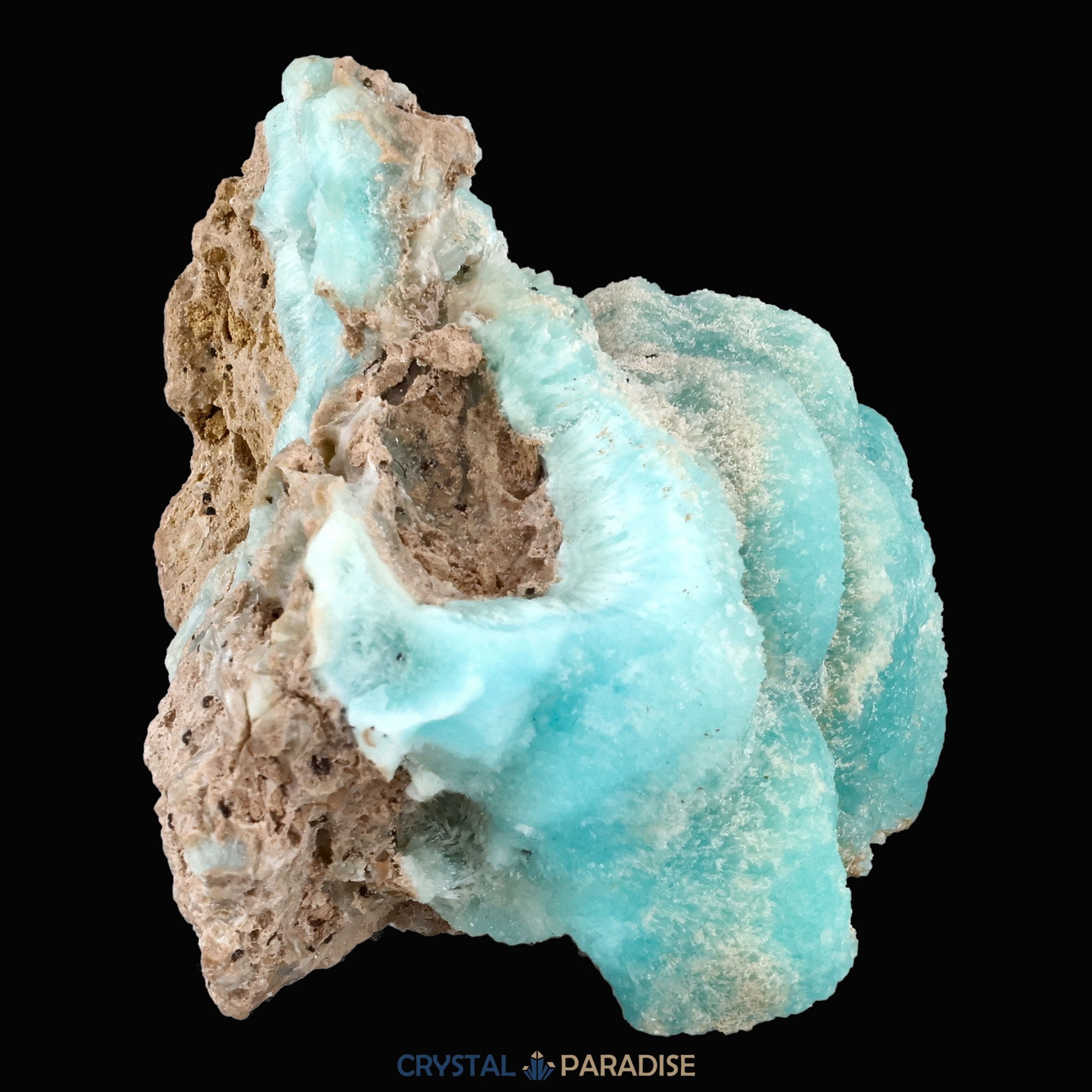Blauer Aragonit aus Afghanistan (303g) – Ansicht 9