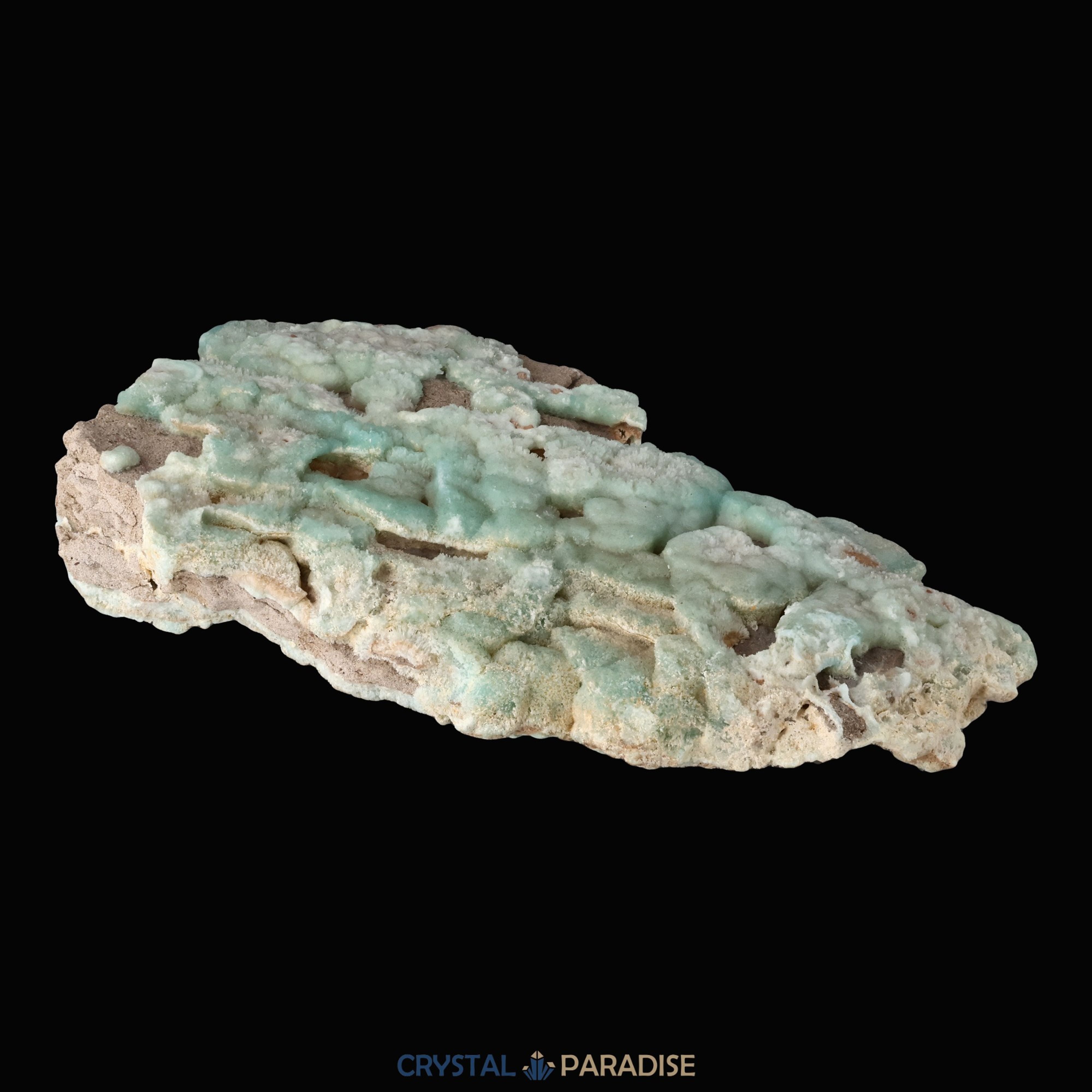 Blauer Aragonit aus Afghanistan (3679g) - Außergewöhnliche Grossstufe – Ansicht 8