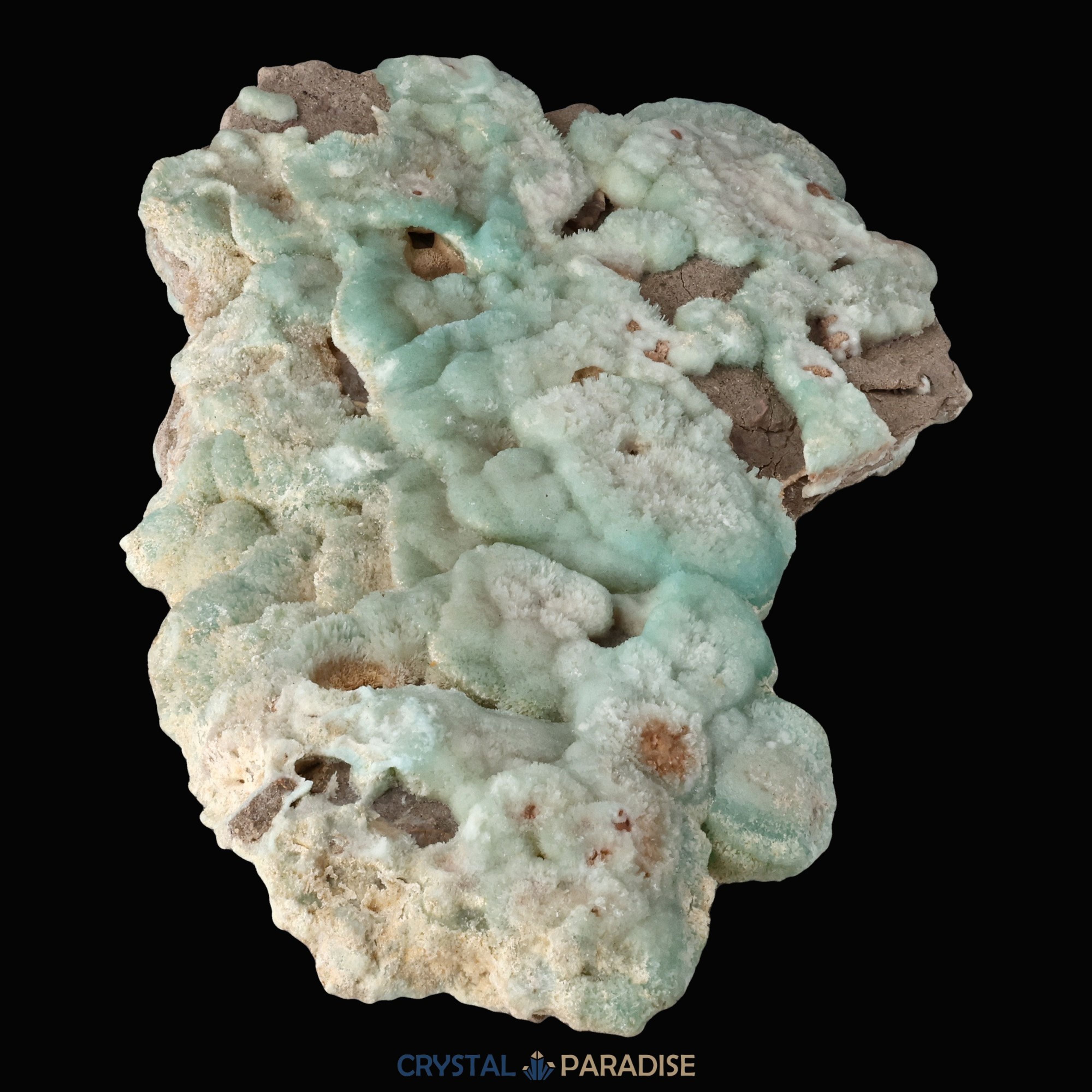 Blauer Aragonit aus Afghanistan (3679g) - Außergewöhnliche Grossstufe – Ansicht 9