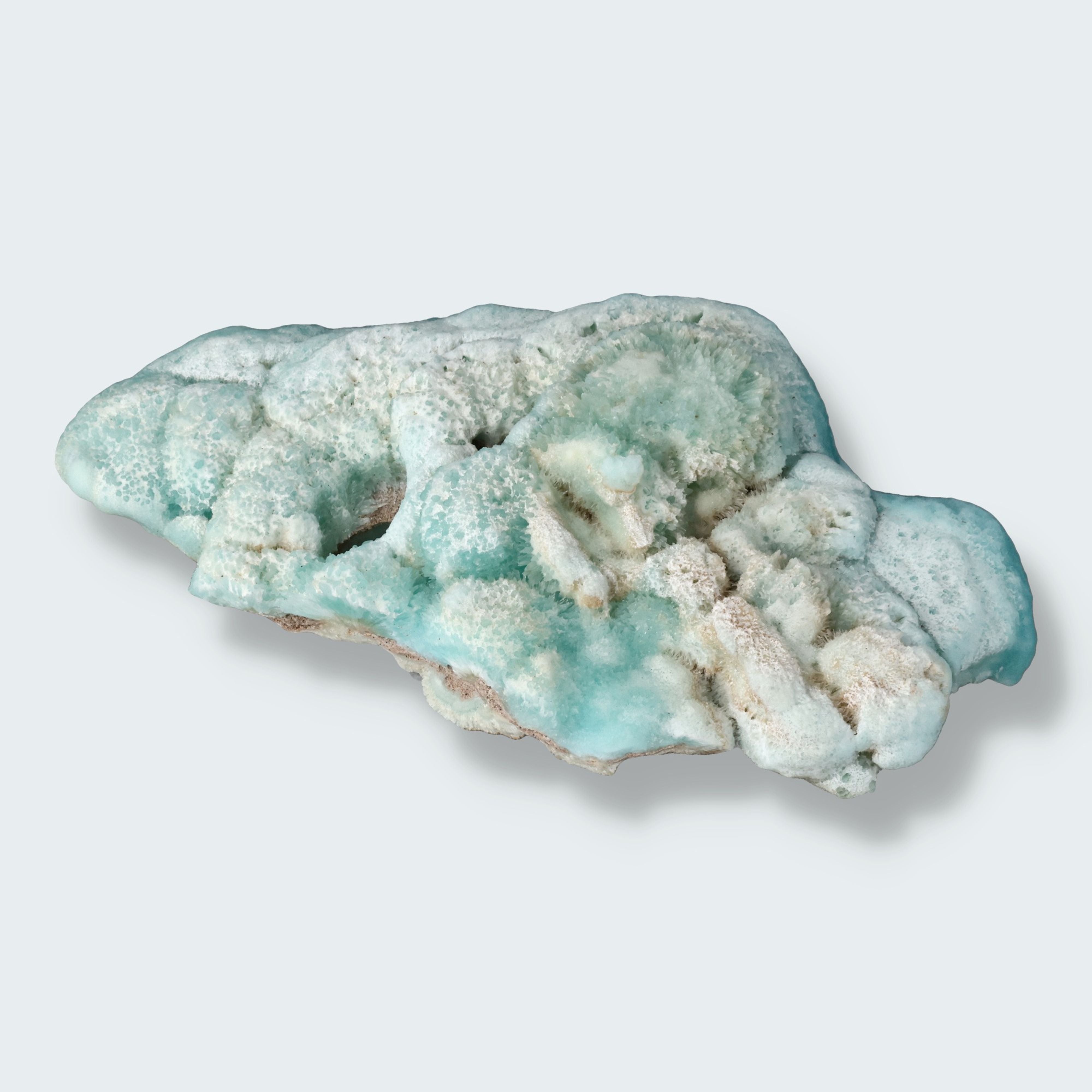 Blauer Aragonit aus Afghanistan (398g) – Ansicht 2