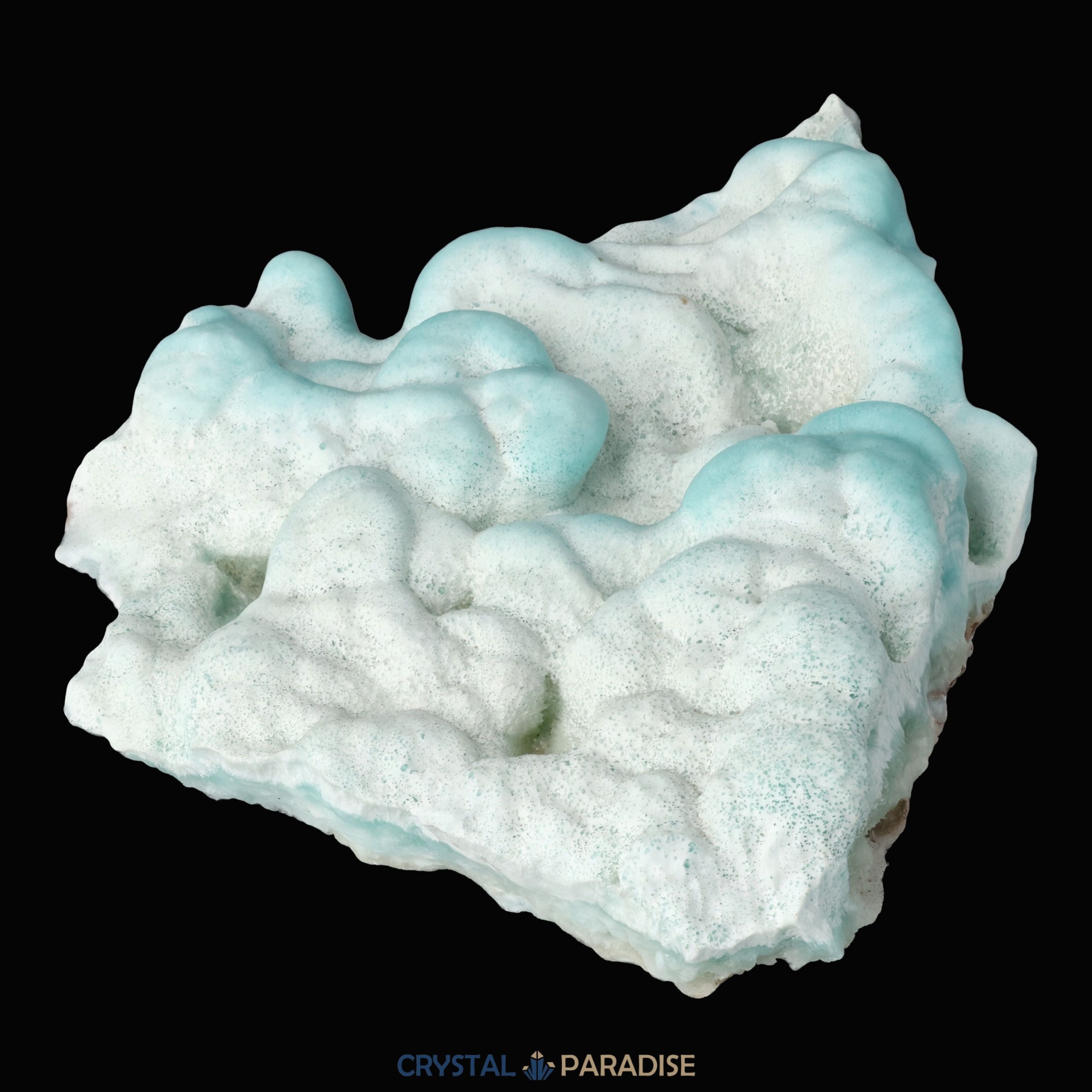 Blauer Aragonit aus Afghanistan (496g) – Ansicht 4