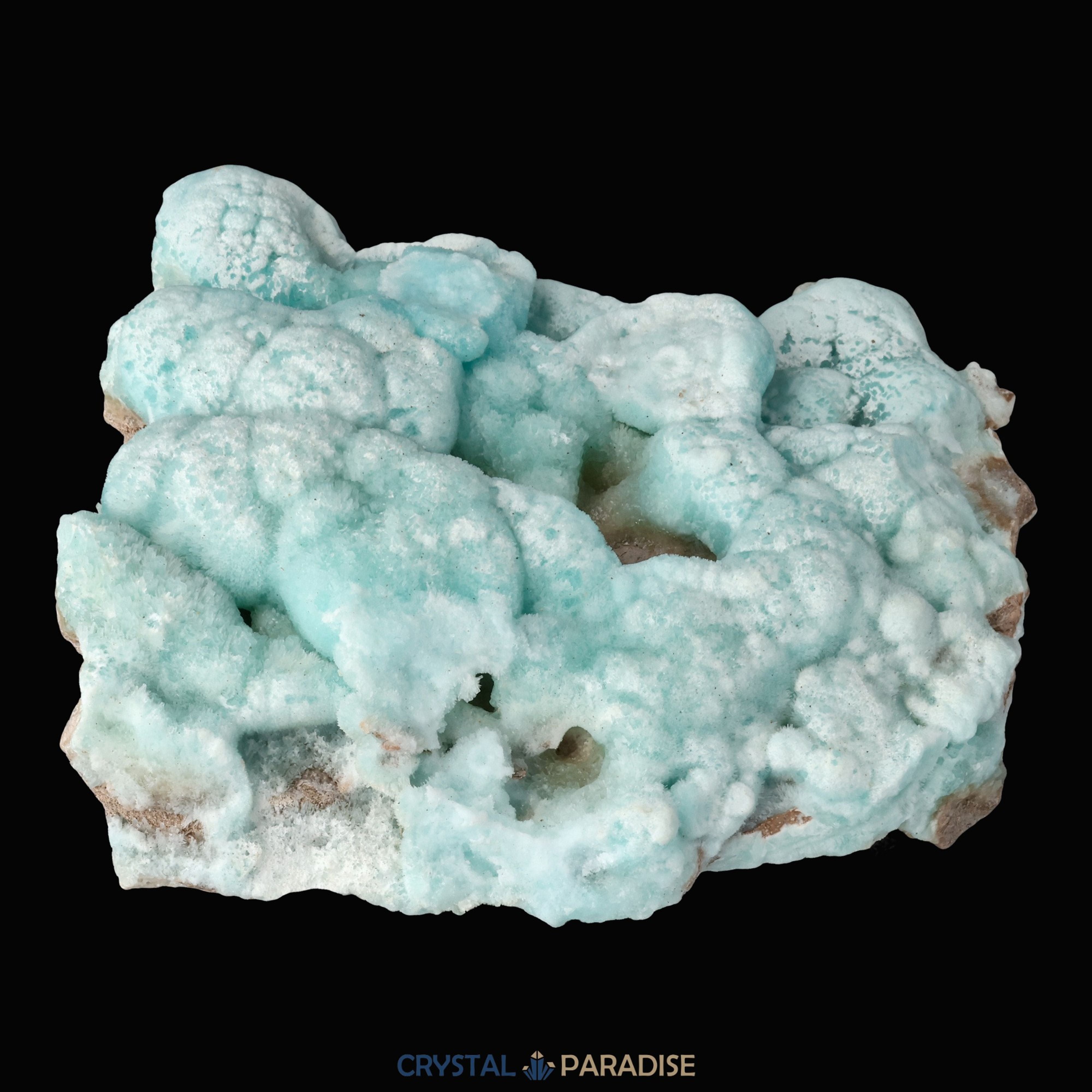 Blauer Aragonit aus Afghanistan (950g) – Ansicht 4