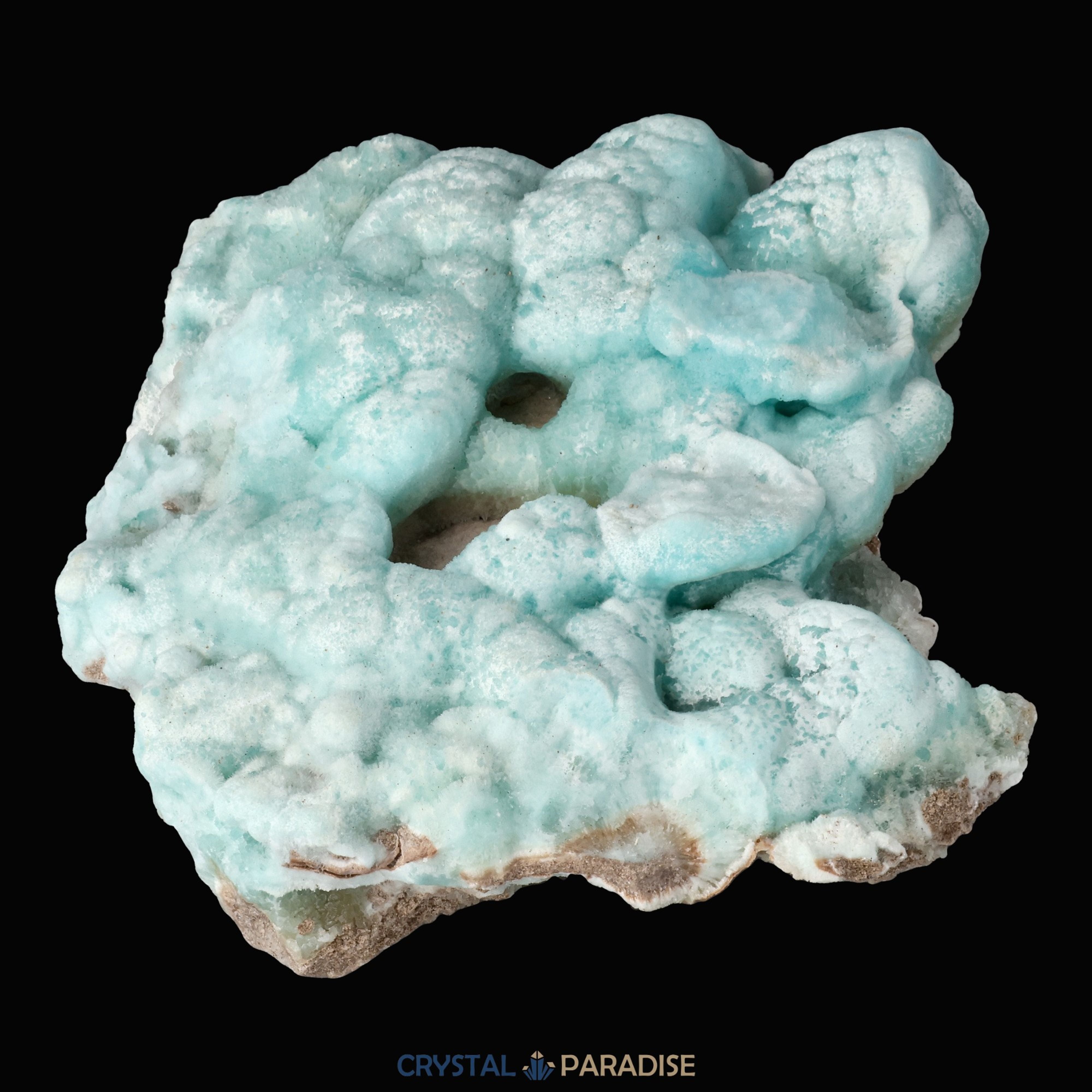 Blauer Aragonit aus Afghanistan (950g) – Ansicht 6