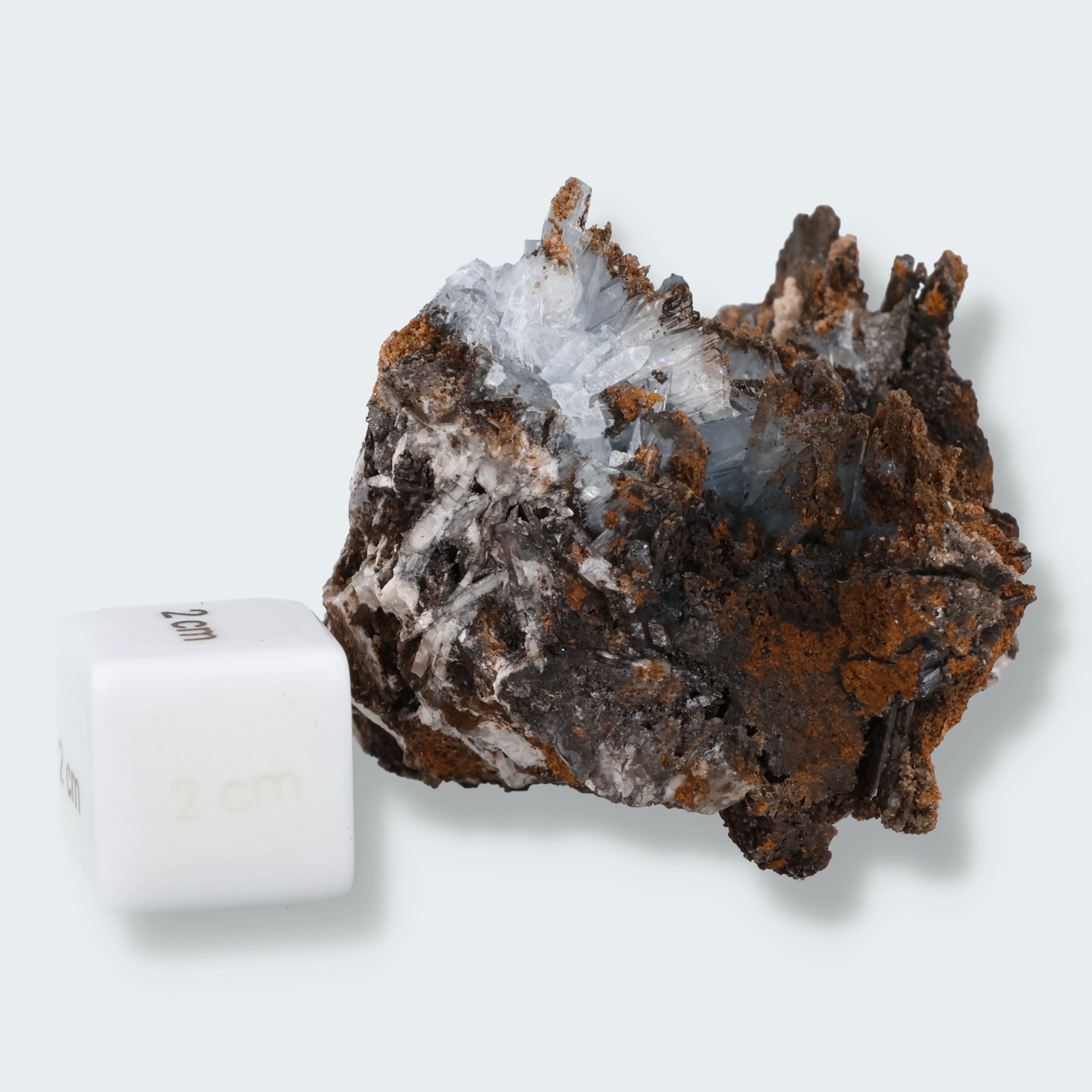 Blauer Baryt aus Marokko (188g) – Ansicht 4