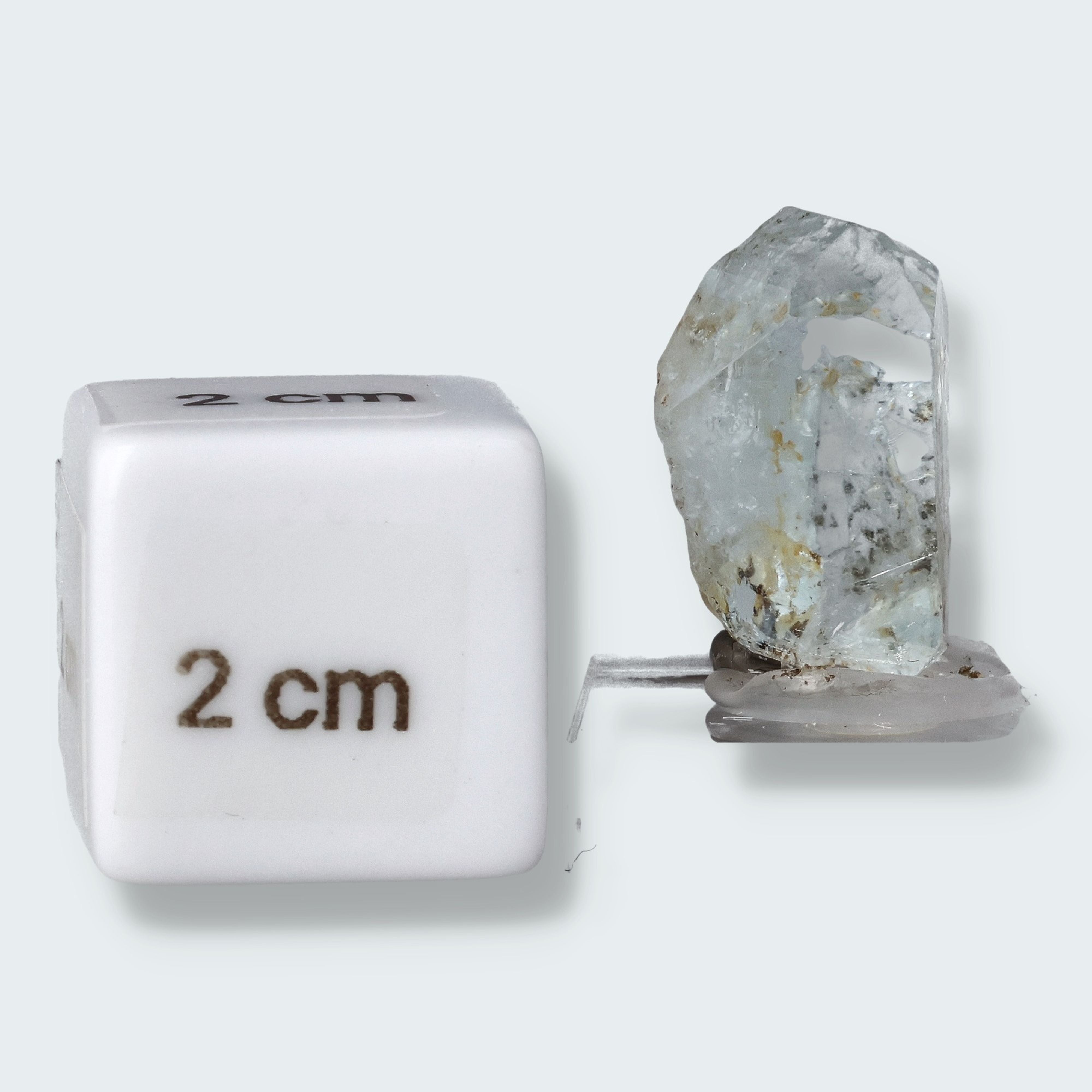 Blauer Topaz aus Russland (ca. 5g) – Ansicht 3