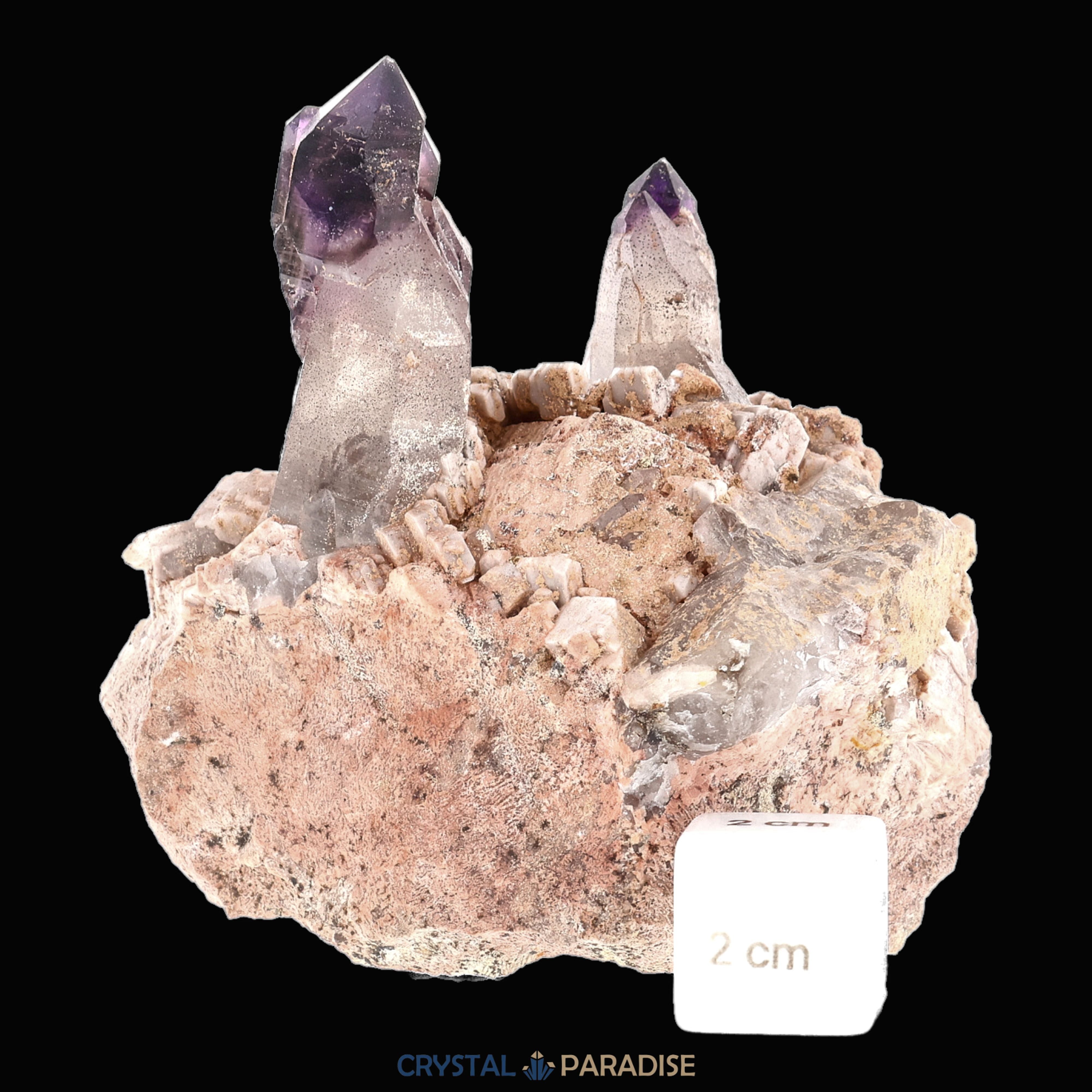 Brandberg Amethyst aus Namibia (410g) – Ansicht 2