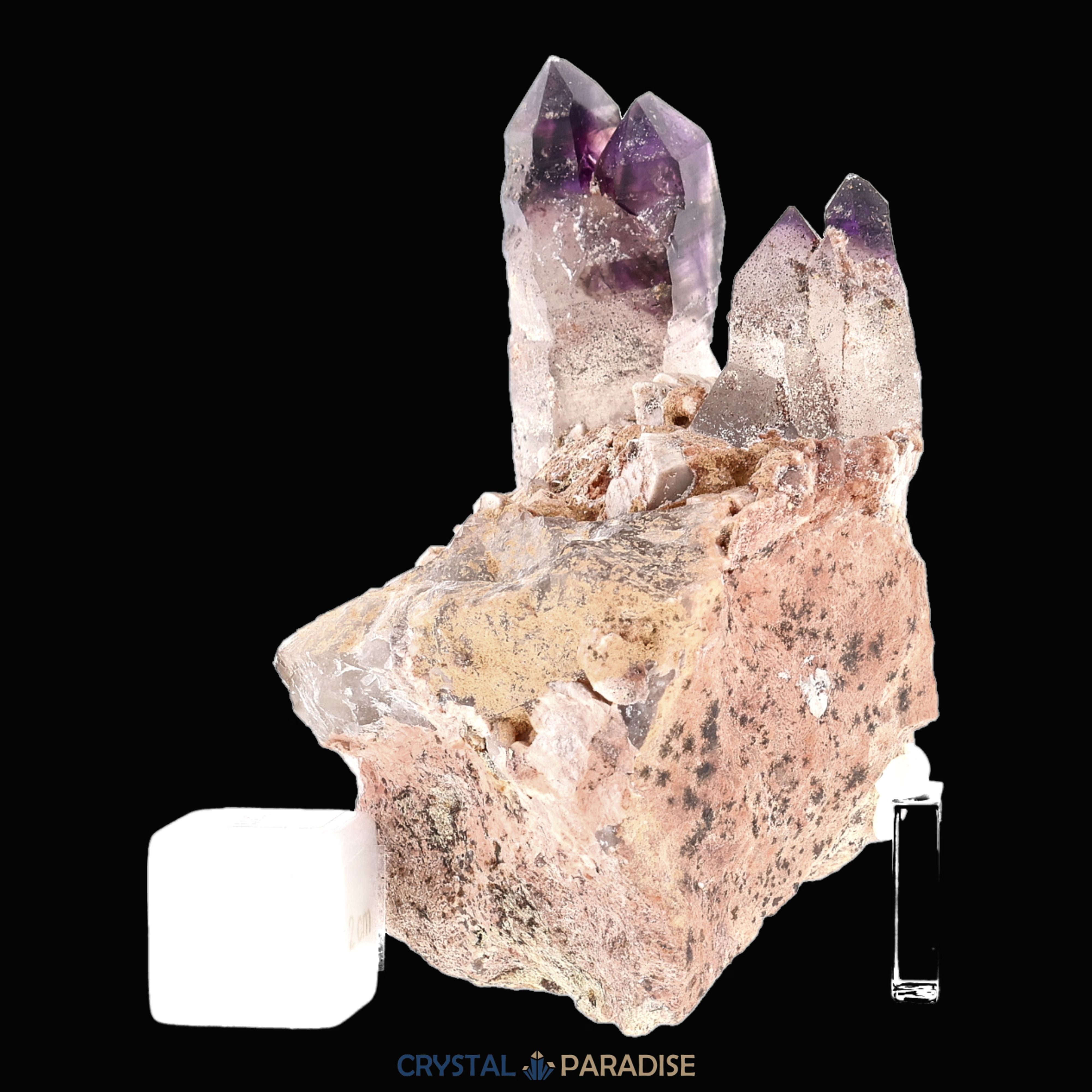 Brandberg Amethyst aus Namibia (410g) – Ansicht 4