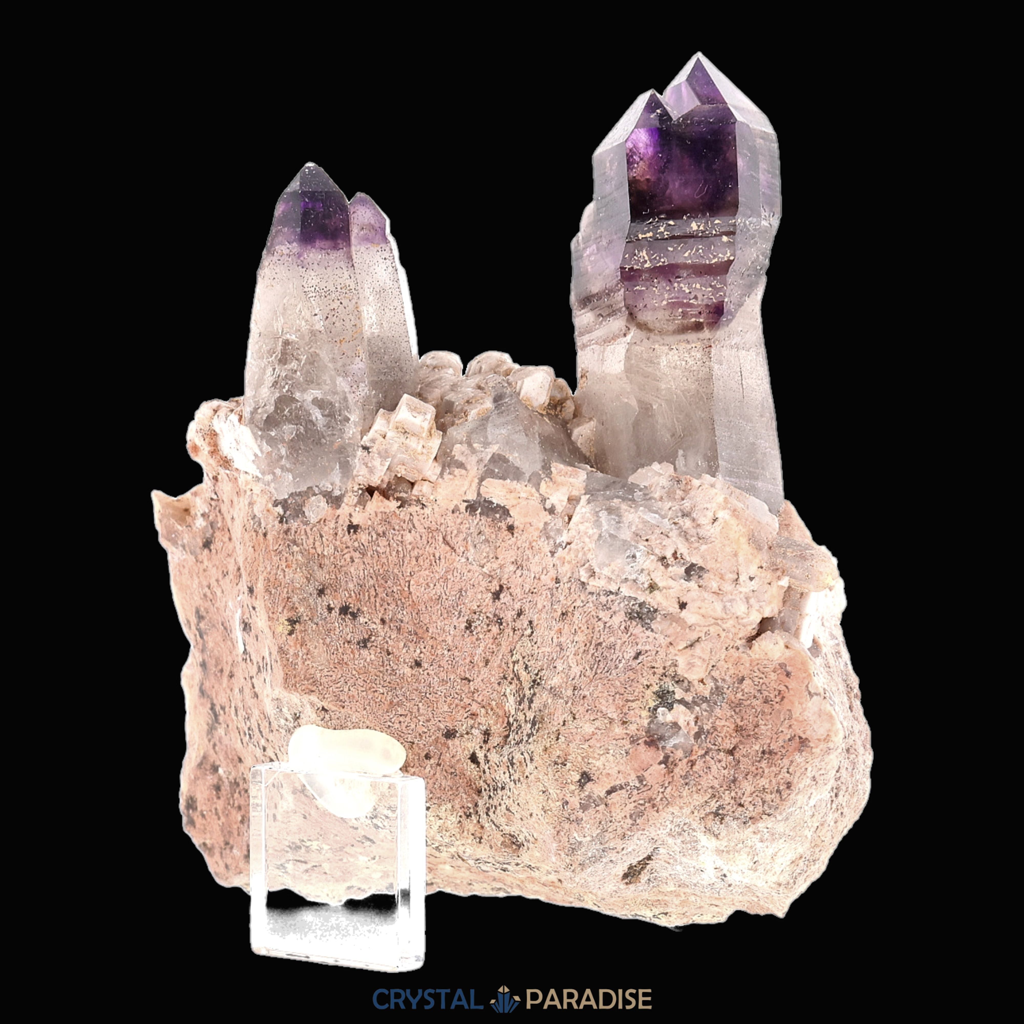 Brandberg Amethyst aus Namibia (410g) – Ansicht 6